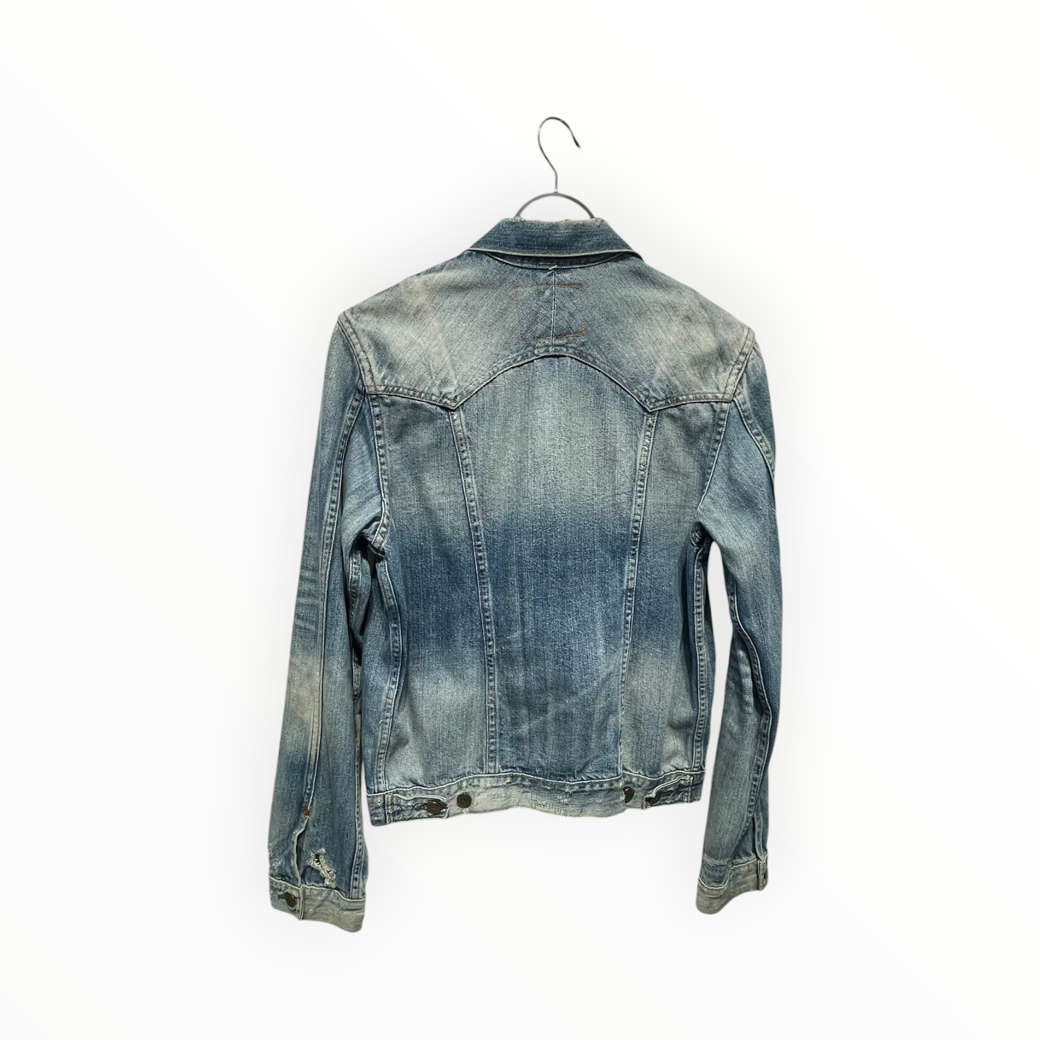 RALPH LAUREN/Denim Jkt/S/Denim/IDG/Single Breasted/WESTERN POCKET DETAIL view 2