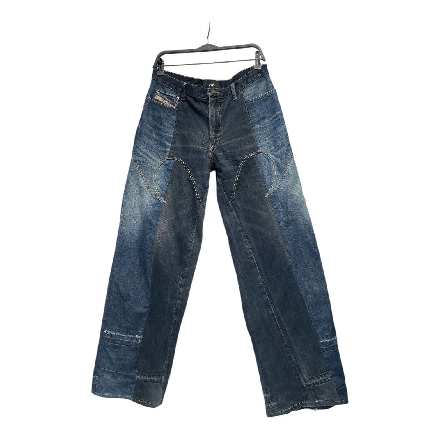 VAIN/Pants/OS/Denim/IDG/REWORKED DIESEL JEANS view 1