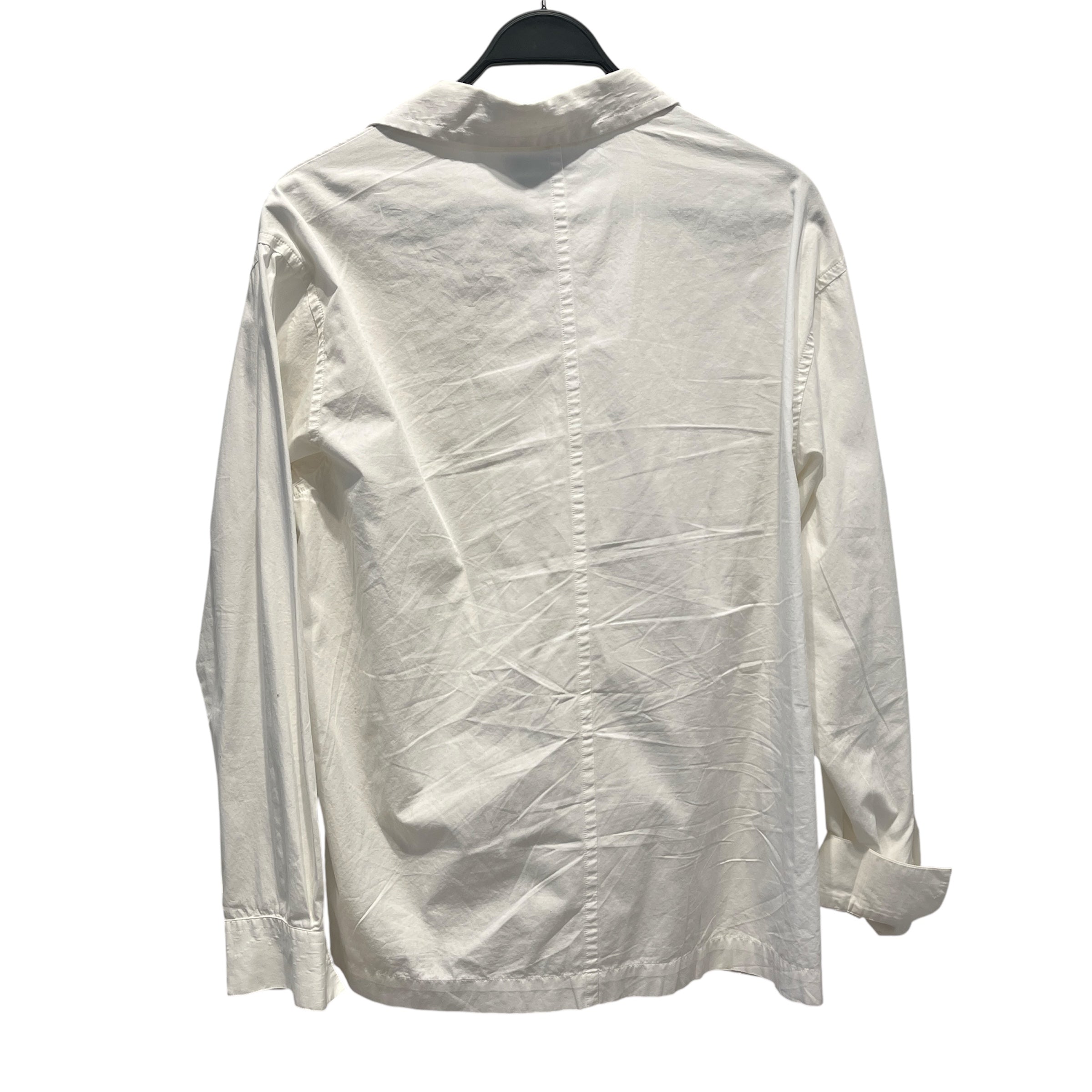 JACQUEMUS/LS Shirt/L/Cotton/WHT/Graphic/LE CHEMISE BAOU ROSE BD view 2