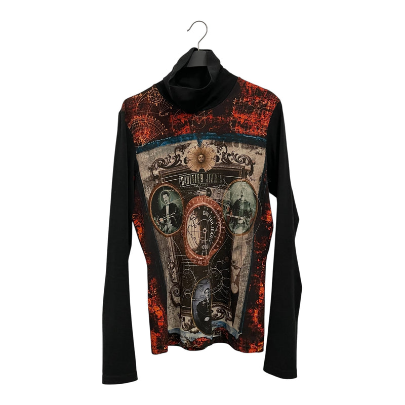 Jean Paul Gaultier/LS T-Shirt/48/All Over Print/MLT/JPG JEANS ALL OVER