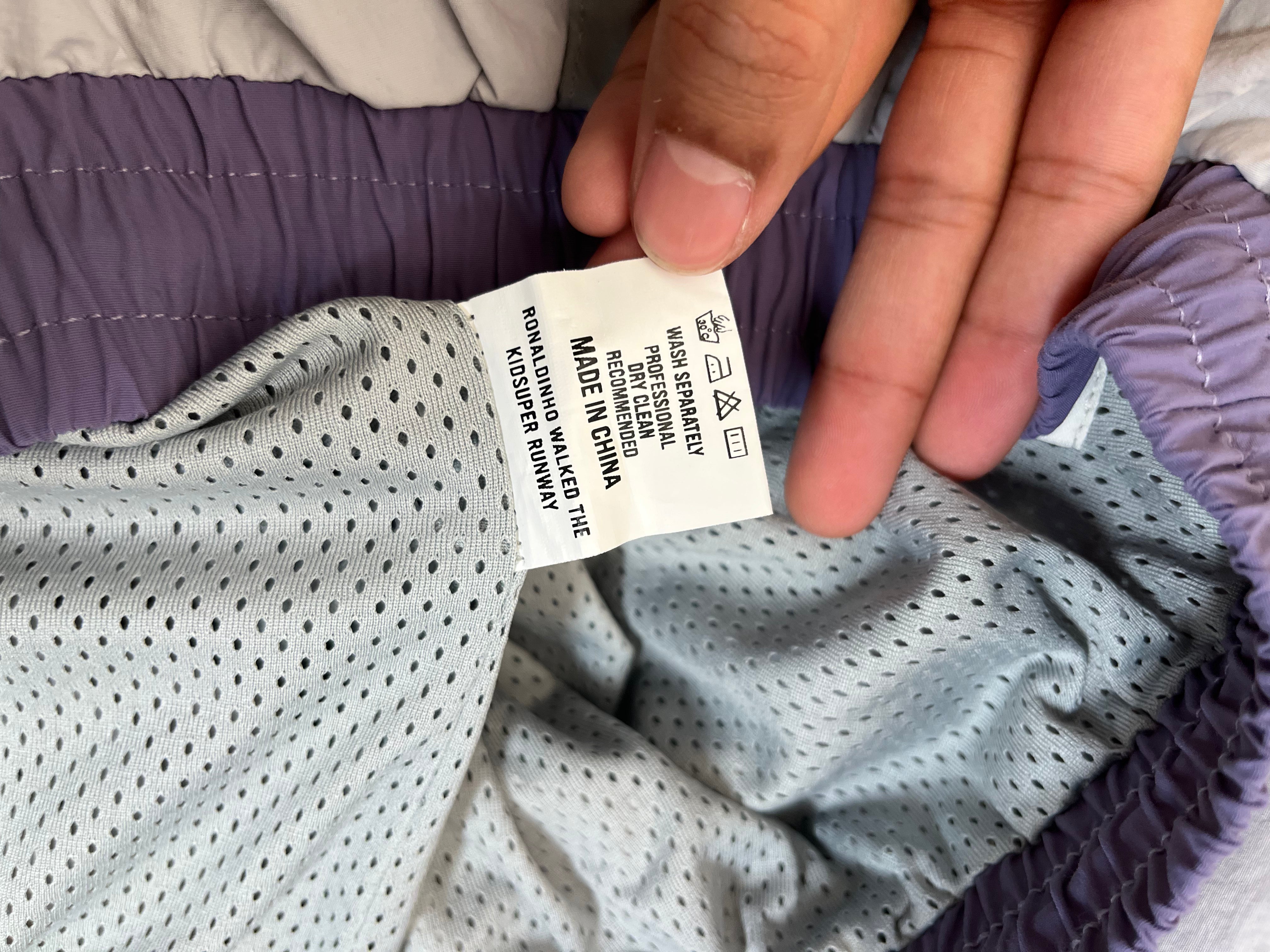 KIDSUPER STUDIOS/Pants/S/Nylon/WHT/ view 4