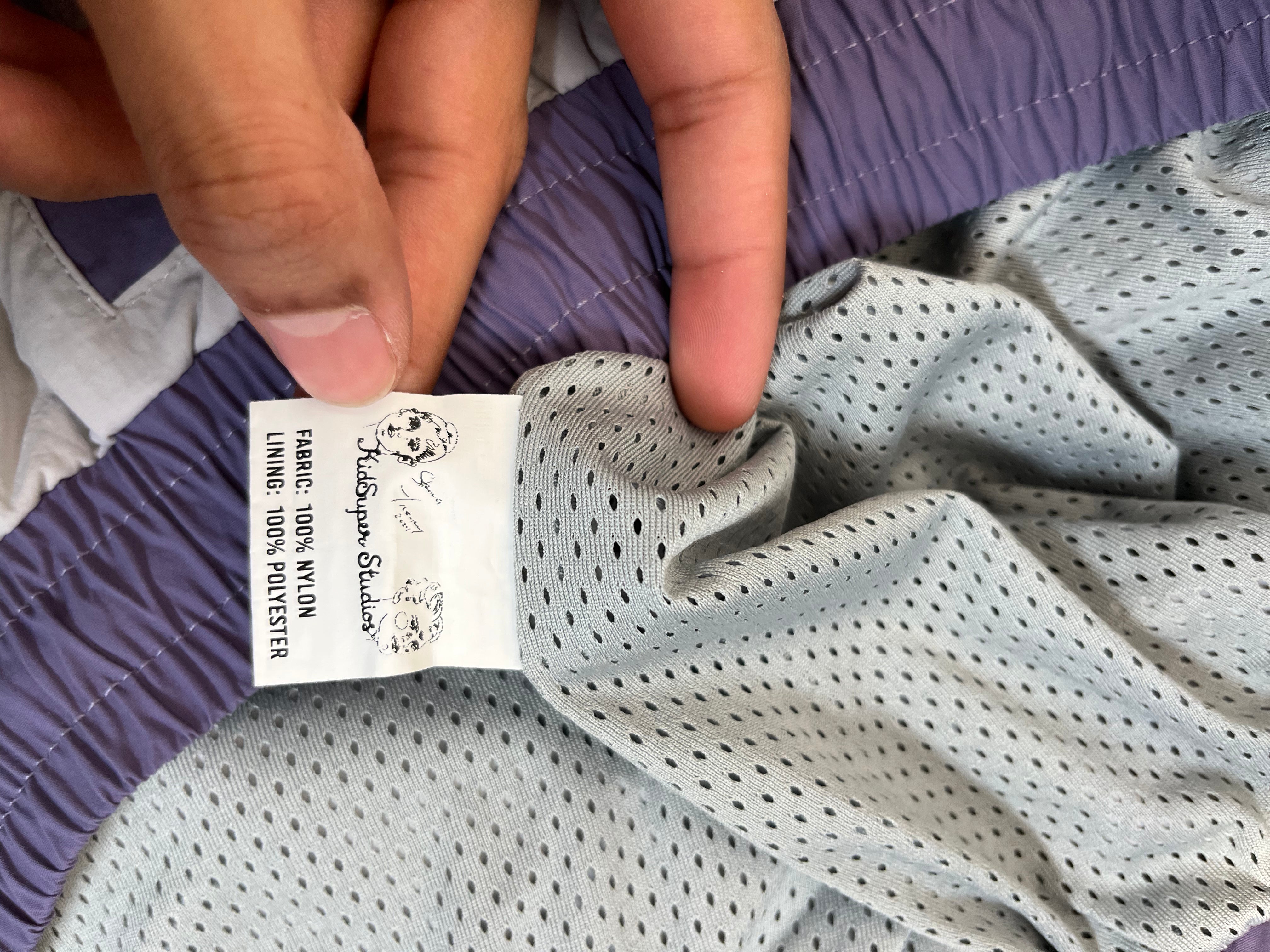 KIDSUPER STUDIOS/Pants/S/Nylon/WHT/ view 5