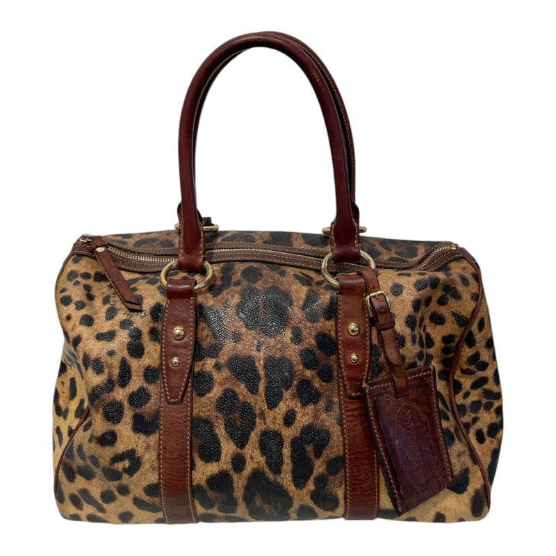 DOLCE&GABBANA/Hand Bag/Leopard/BRW/