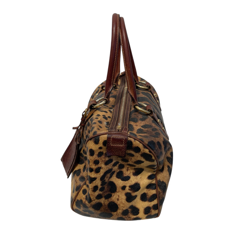 DOLCE&GABBANA/Hand Bag/Leopard/BRW/