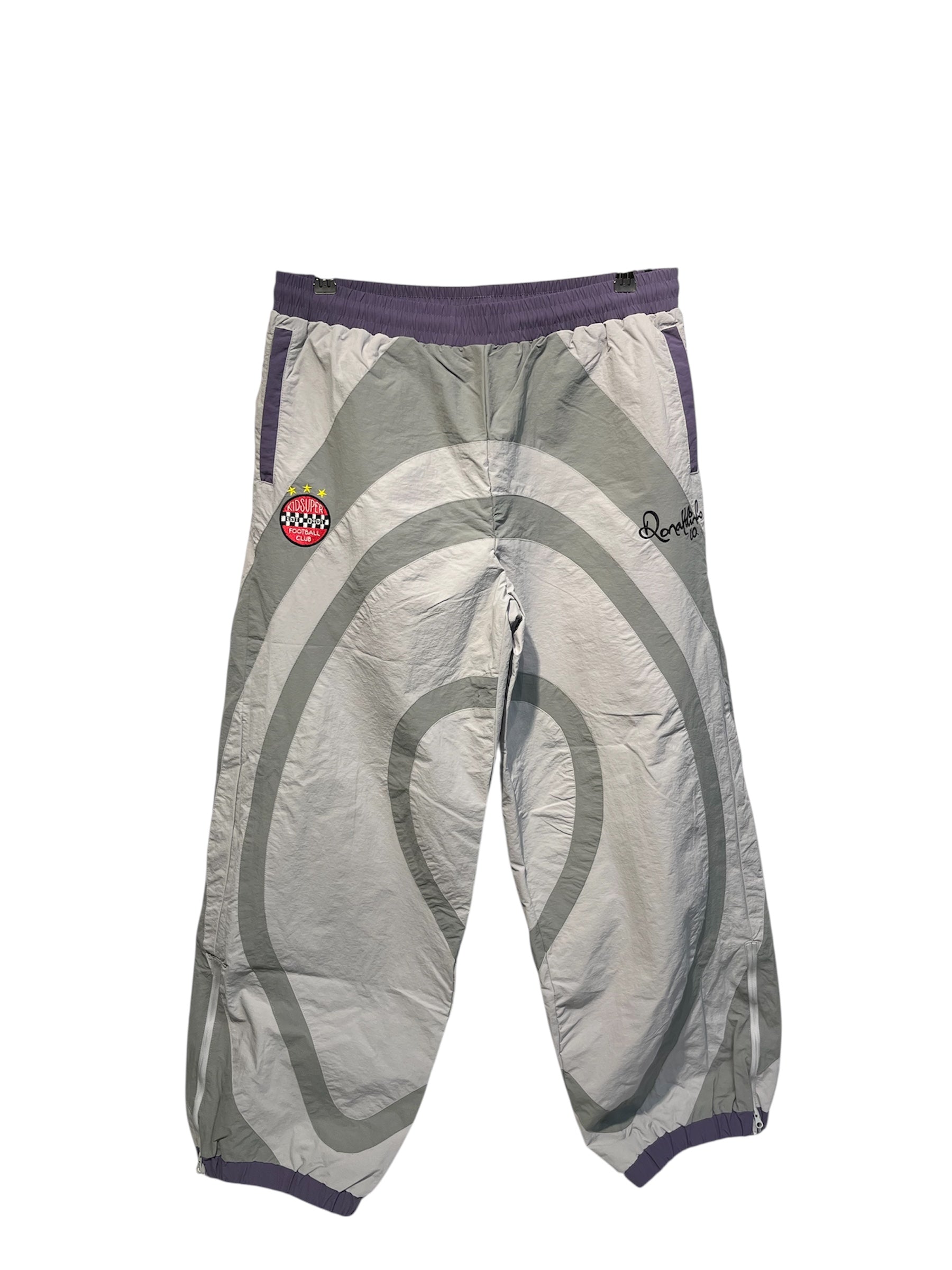 KIDSUPER STUDIOS/Pants/S/Nylon/WHT/ view 1
