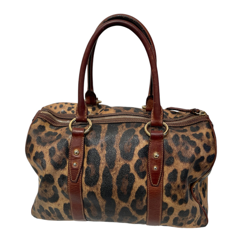 DOLCE&GABBANA/Hand Bag/Leopard/BRW/