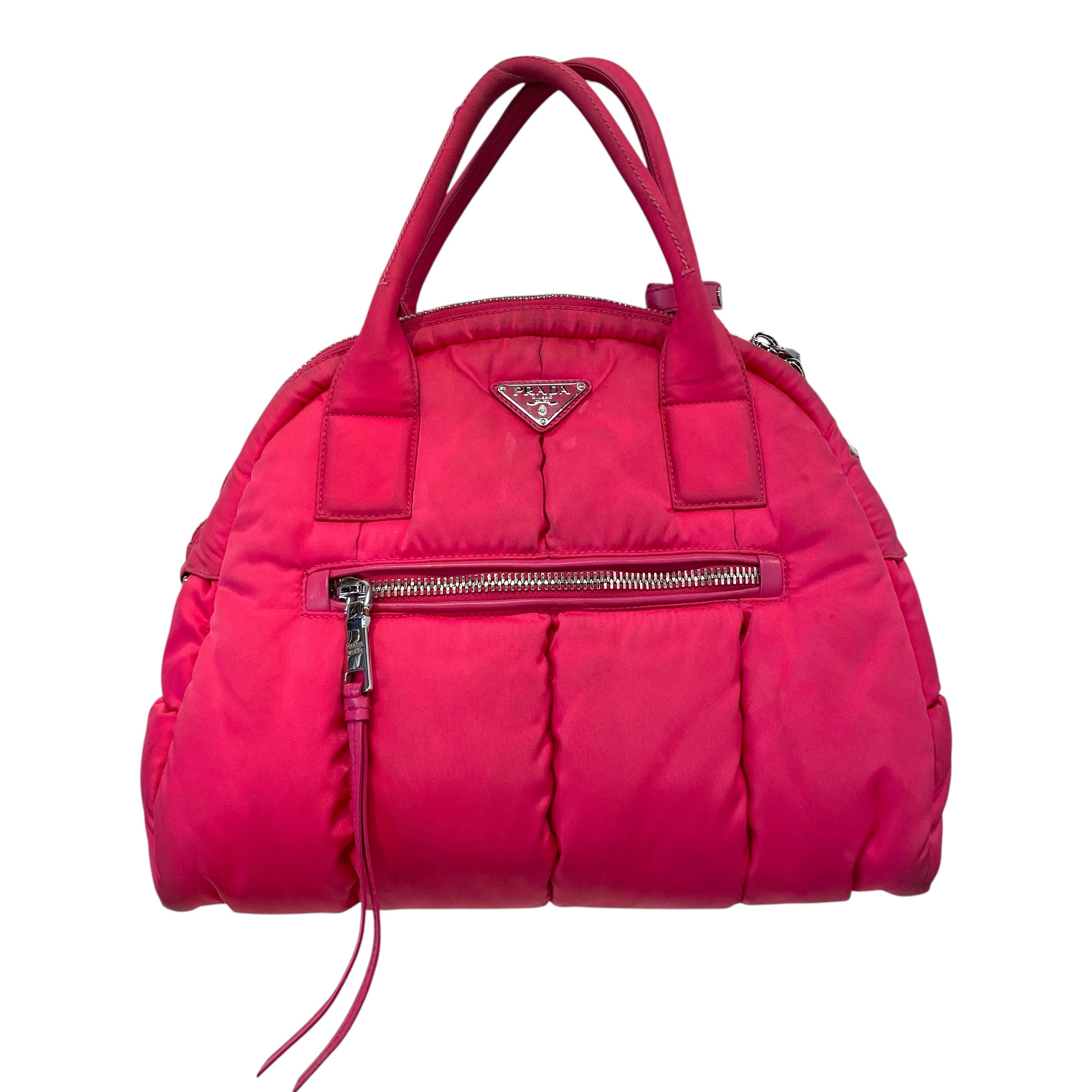 PRADA/Cross Body Bag/Nylon/PNK/Tessuto Bomber view 1