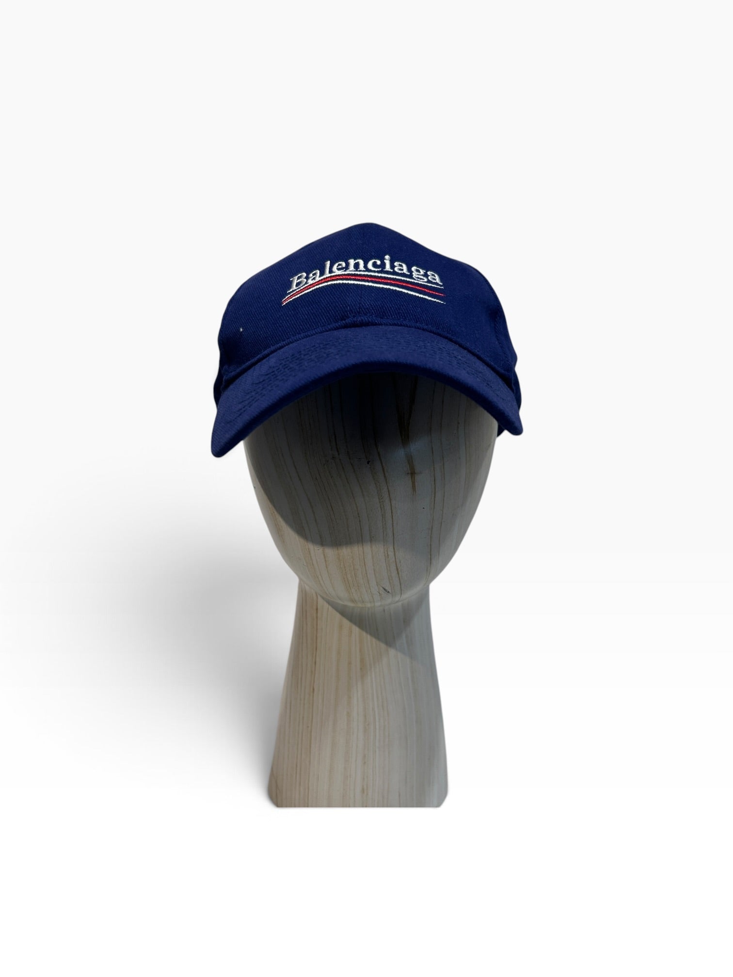 BALENCIAGA/Hat/OS/Graphic/Cotton/BLU/M's/Political Campaign Hat view 1