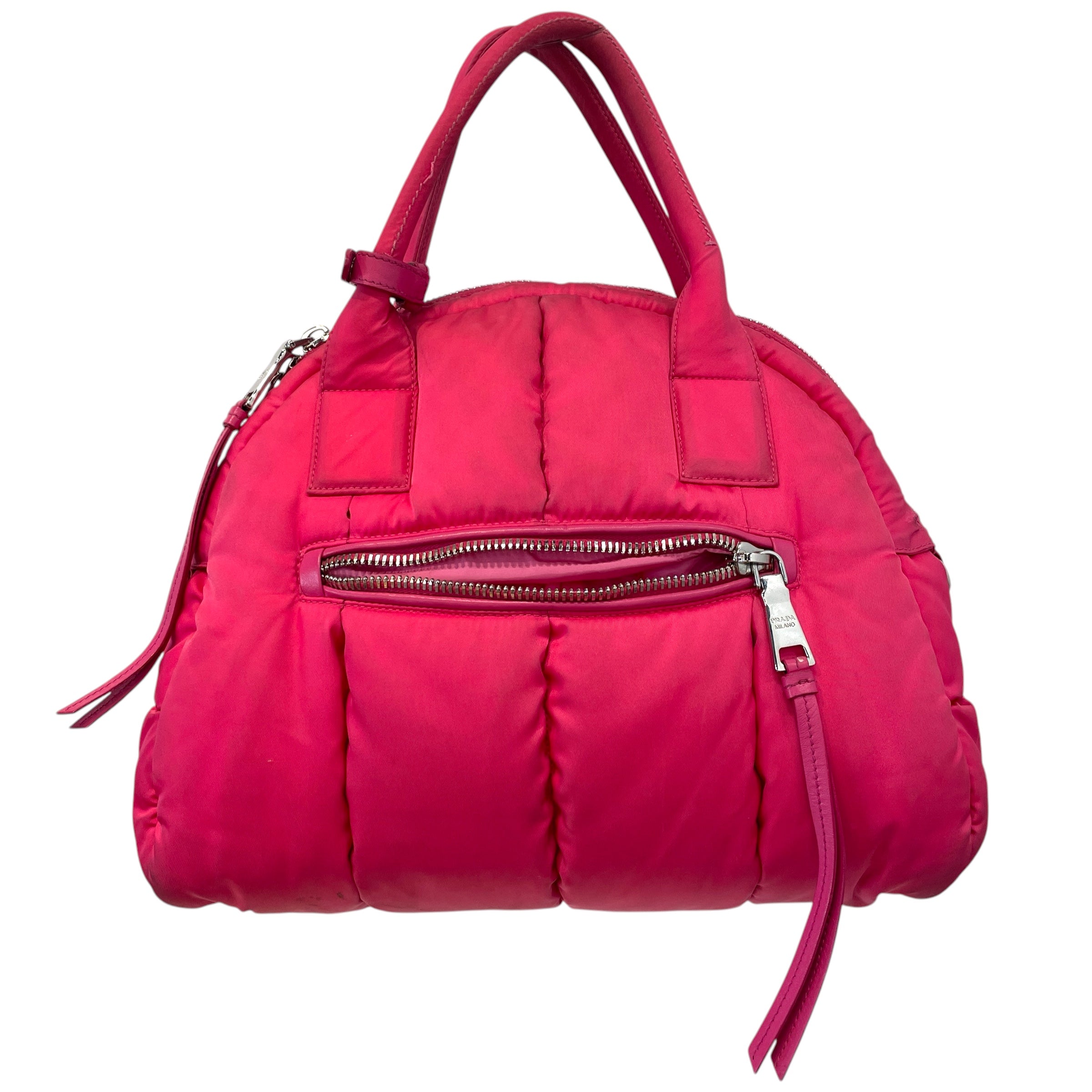 PRADA/Cross Body Bag/Nylon/PNK/Tessuto Bomber view 2