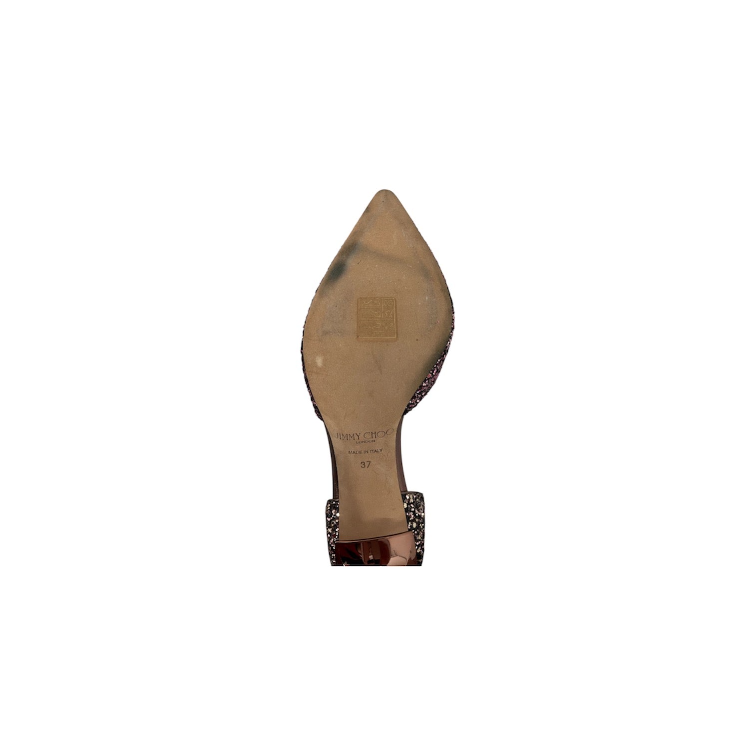 JIMMY CHOO/Heels/EU 37/Glitter/Leather/PNK/LOVE 85 D'ORSAY PUMP view 4