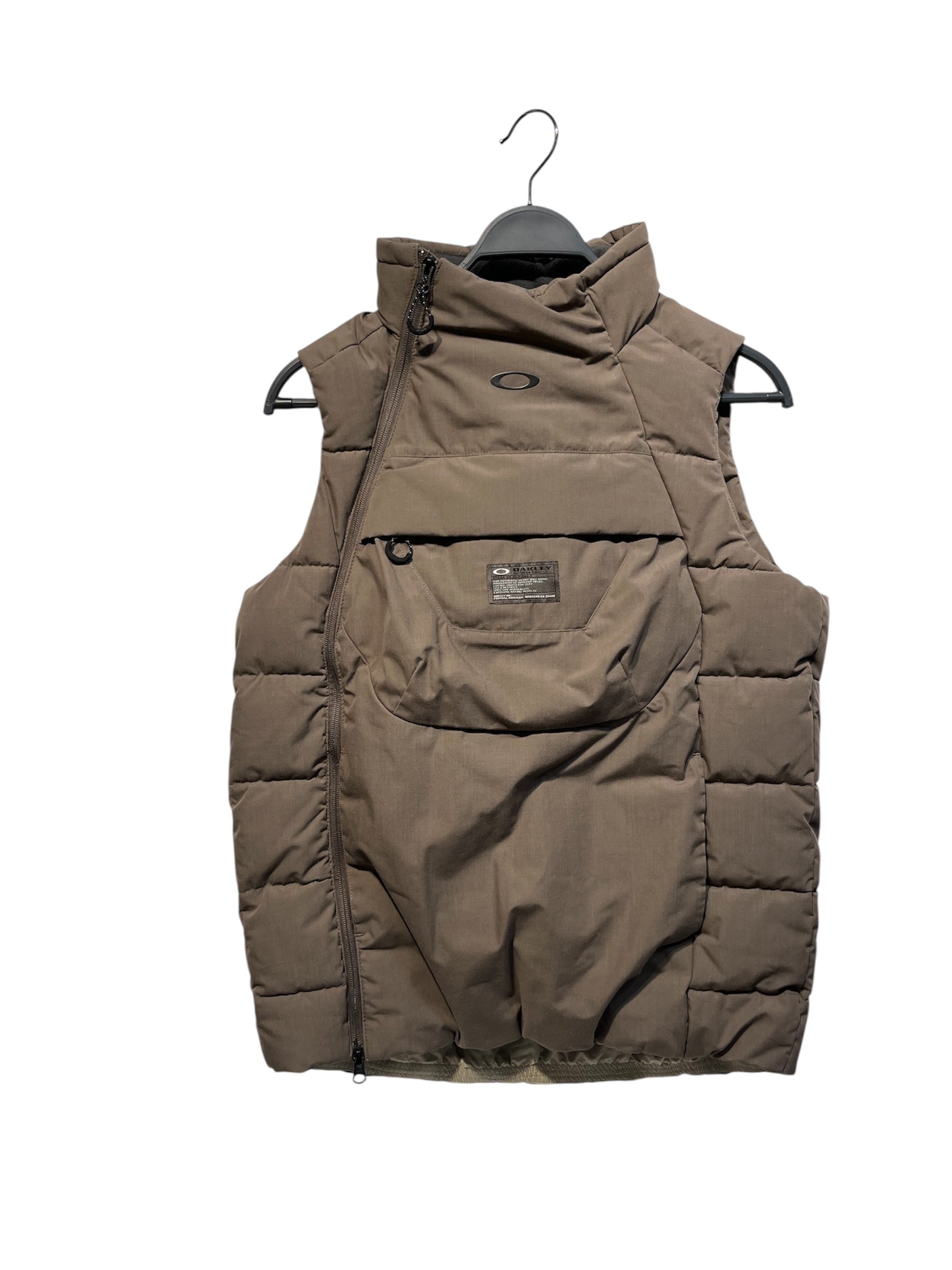 OAKLEY/Puffer Vest/S/Cotton/BRW/ view 1