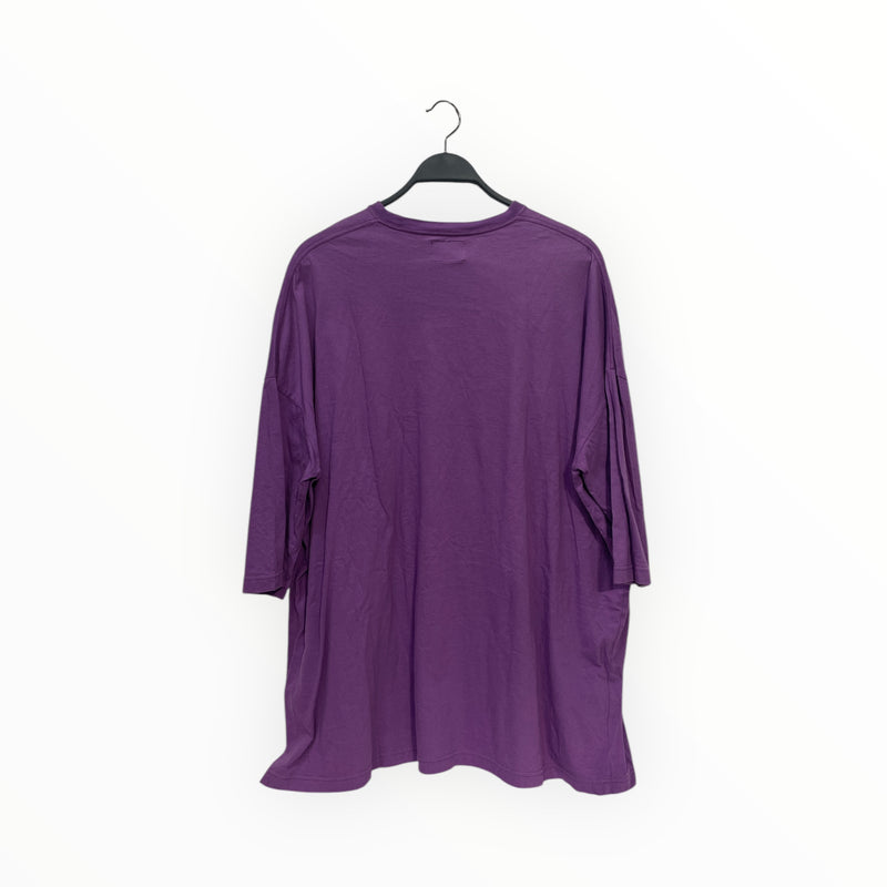 STUSSY/T-Shirt/M/Purple/Cotton/