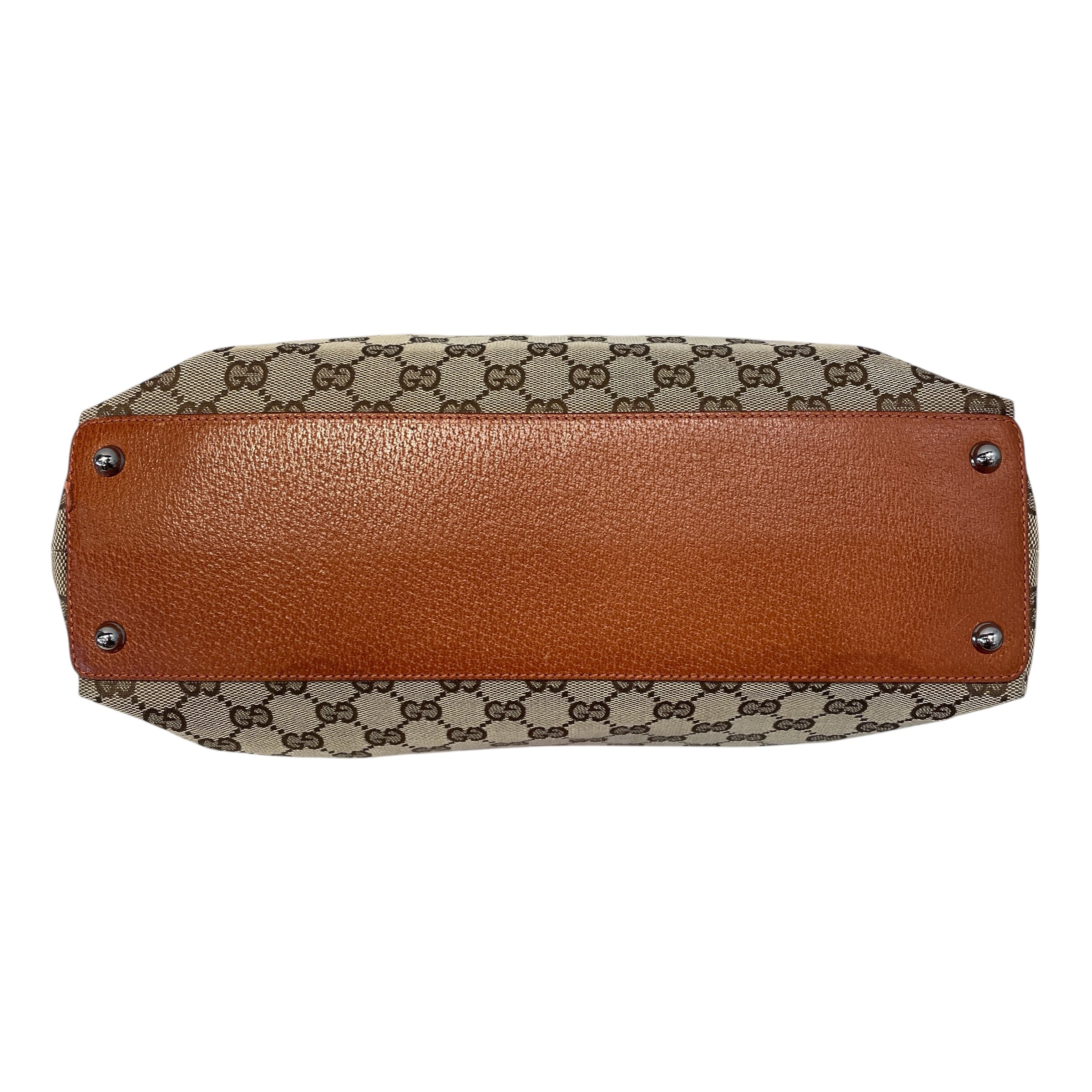 GUCCI/Tote Bag/Monogram/Cotton/BRW/Eclipse view 3