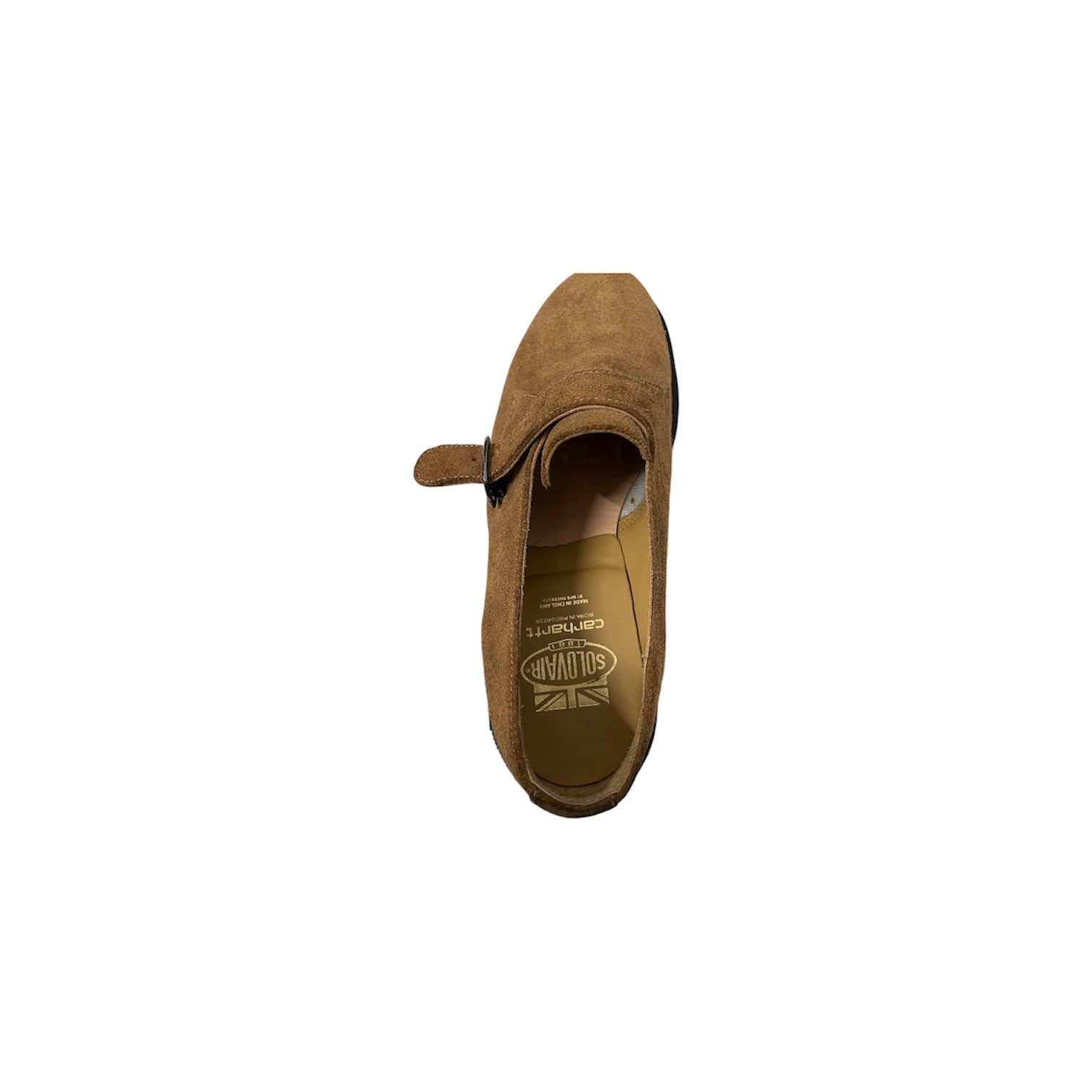 solovair/CARHARTT WIP(WORK IN PROGRESS)/Loafers/UK 7.5/Suede/BRW/Straight Tip/MARY JANE view 3