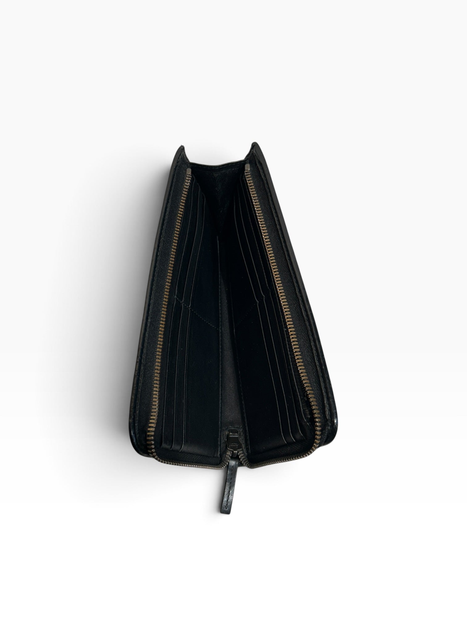 GUCCI/Long Wallet/Leather/BLK/L's/guccisma zip around long view 2