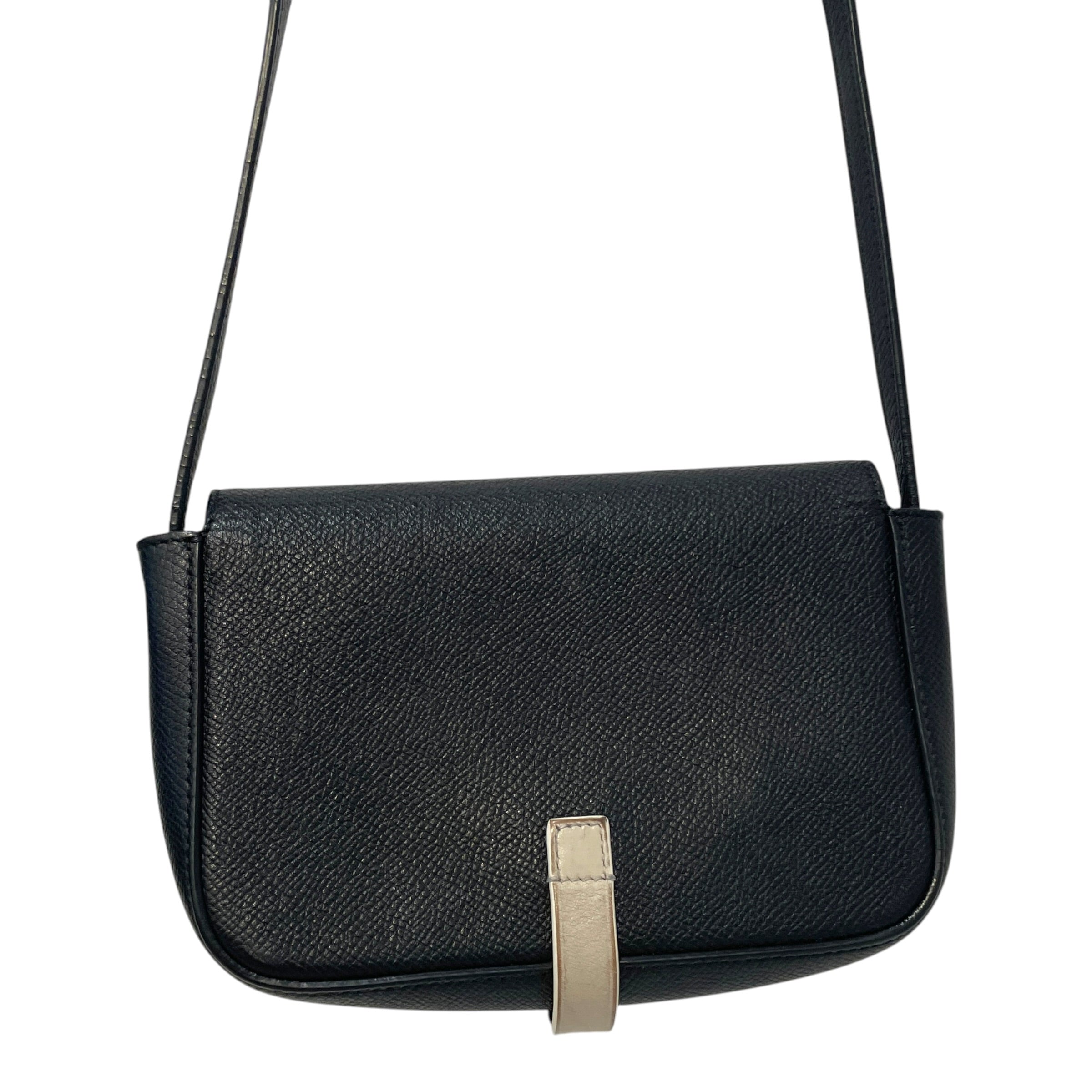 CELINE/Clutch Bag/Leather/BLK/Calfskin Strap Clutch Phoebe view 4