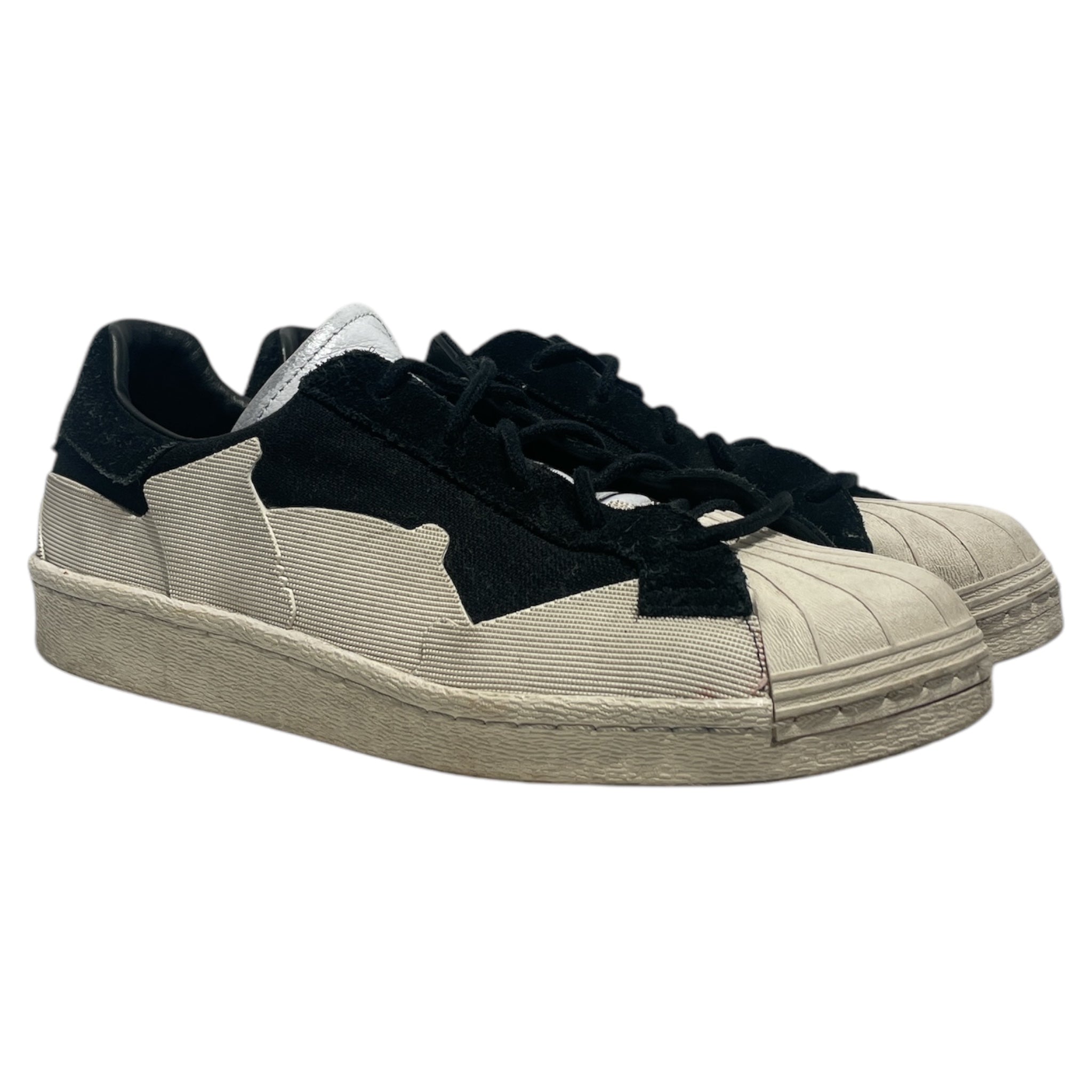 YOHJI YAMAMOTO/Low-Sneakers/US 8.5/Leather/WHT/ view 1