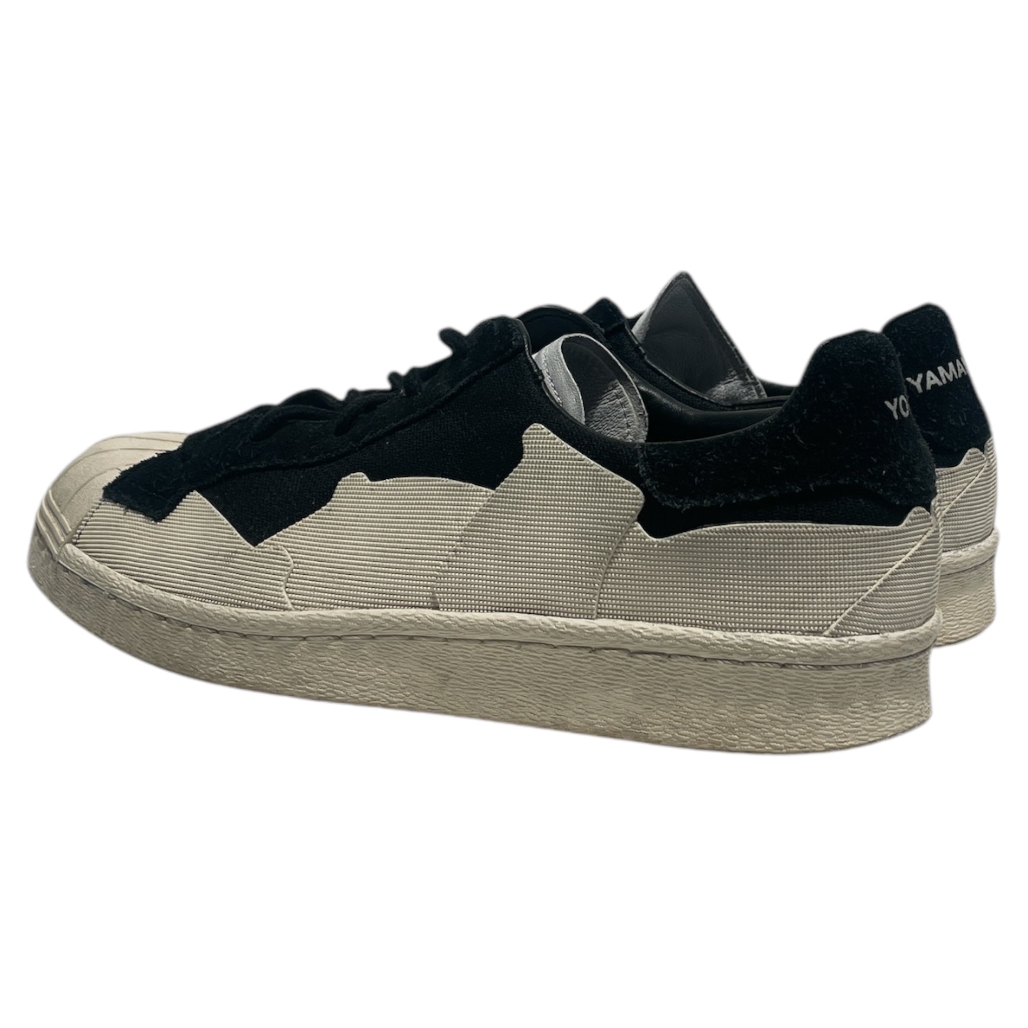 YOHJI YAMAMOTO/Low-Sneakers/US 8.5/Leather/WHT/ view 2