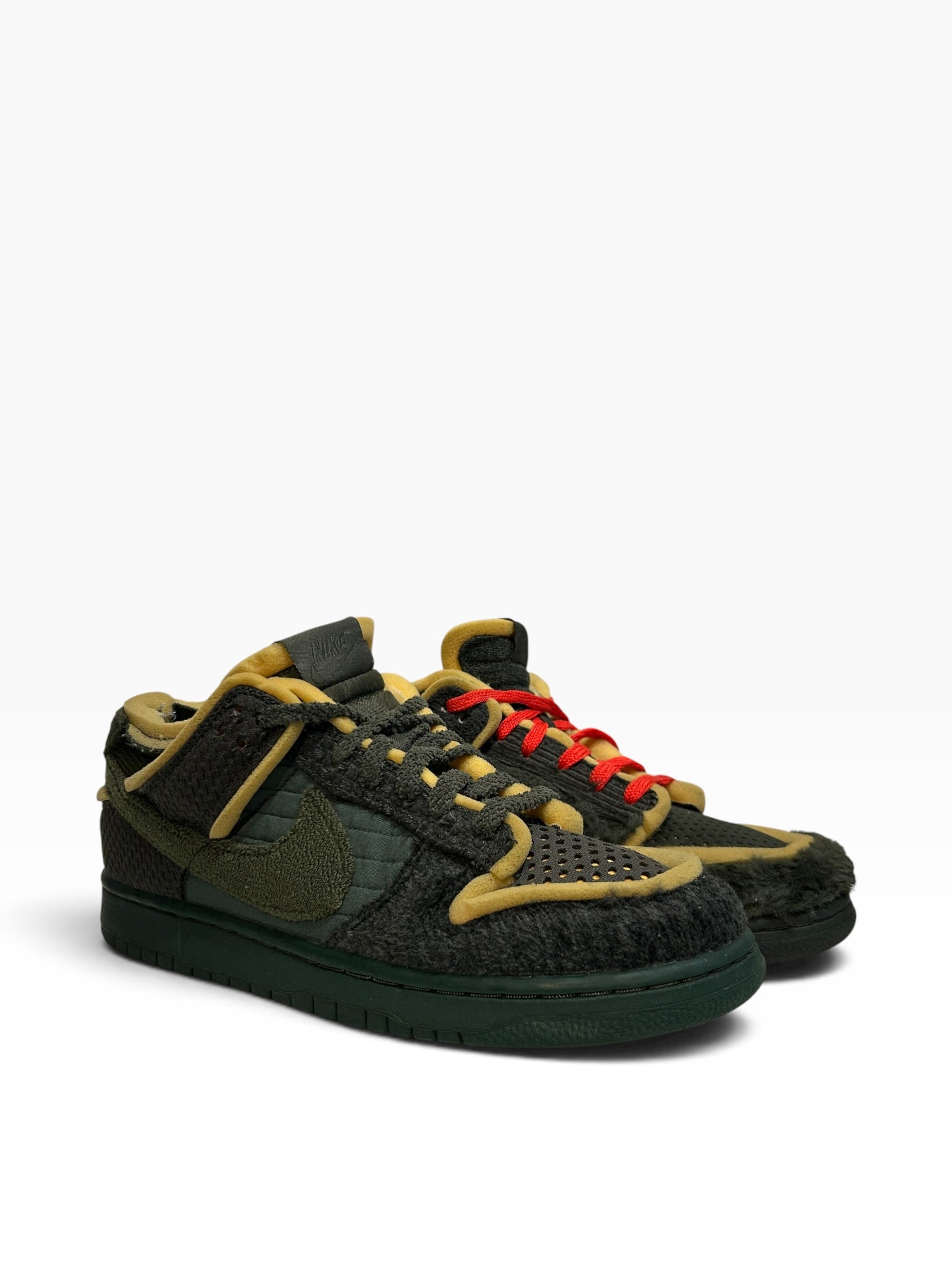 NIKE/CACTUS PLANT FLEA MARKET/Low-Sneakers/US 9/Cotton/GRN/CPFM Swamp Sponge view 1