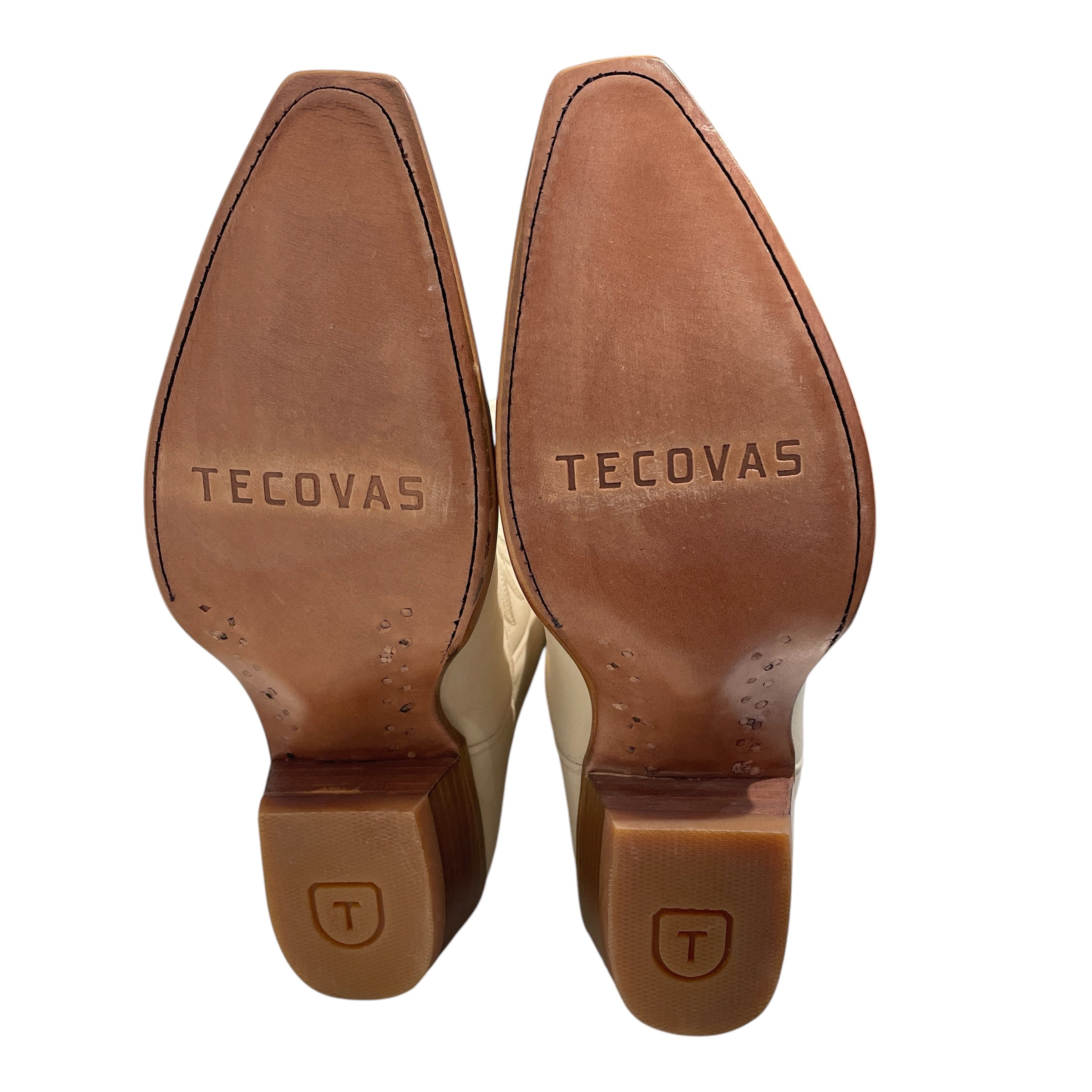 TECOVAS/Western Boots/US 7.5/Leather/WHT/THE ANNIE view 4
