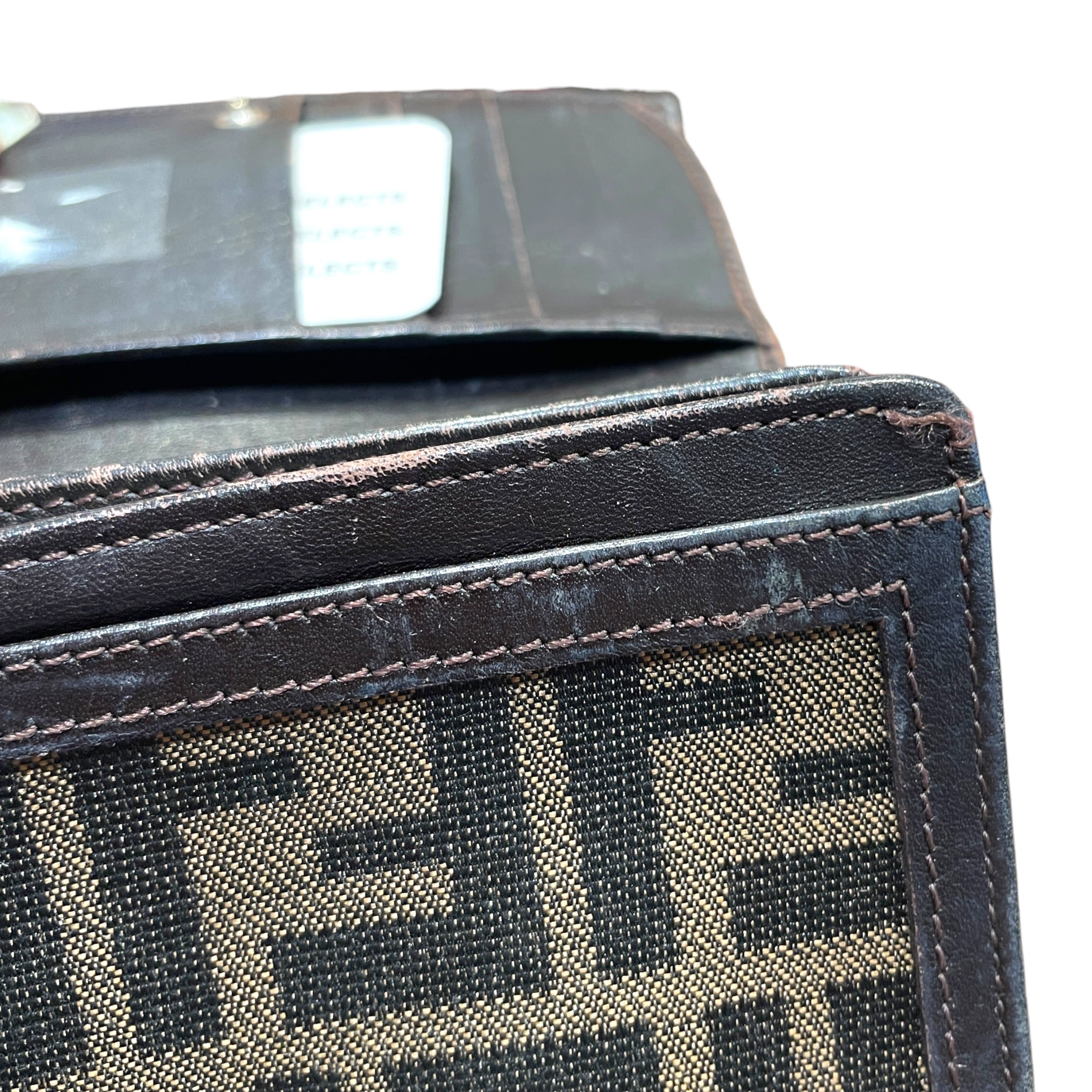 FENDI/Wallet/Monogram/Cotton/BRW/Zucca Monogram Wallet view 7