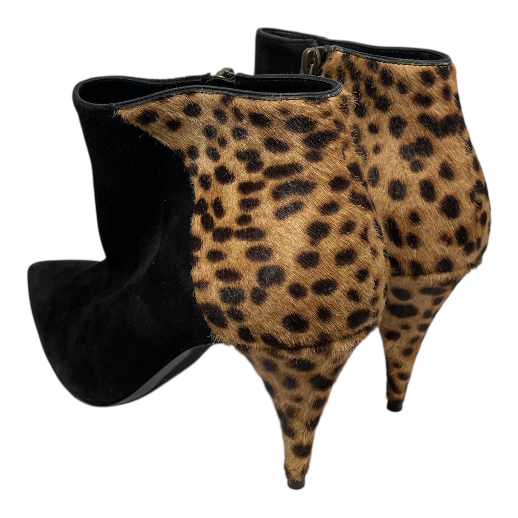 SAINT LAURENT/Heels/EU 37/Animal Pattern/BLK/PONY HAIR CHEETA PRINT view 2