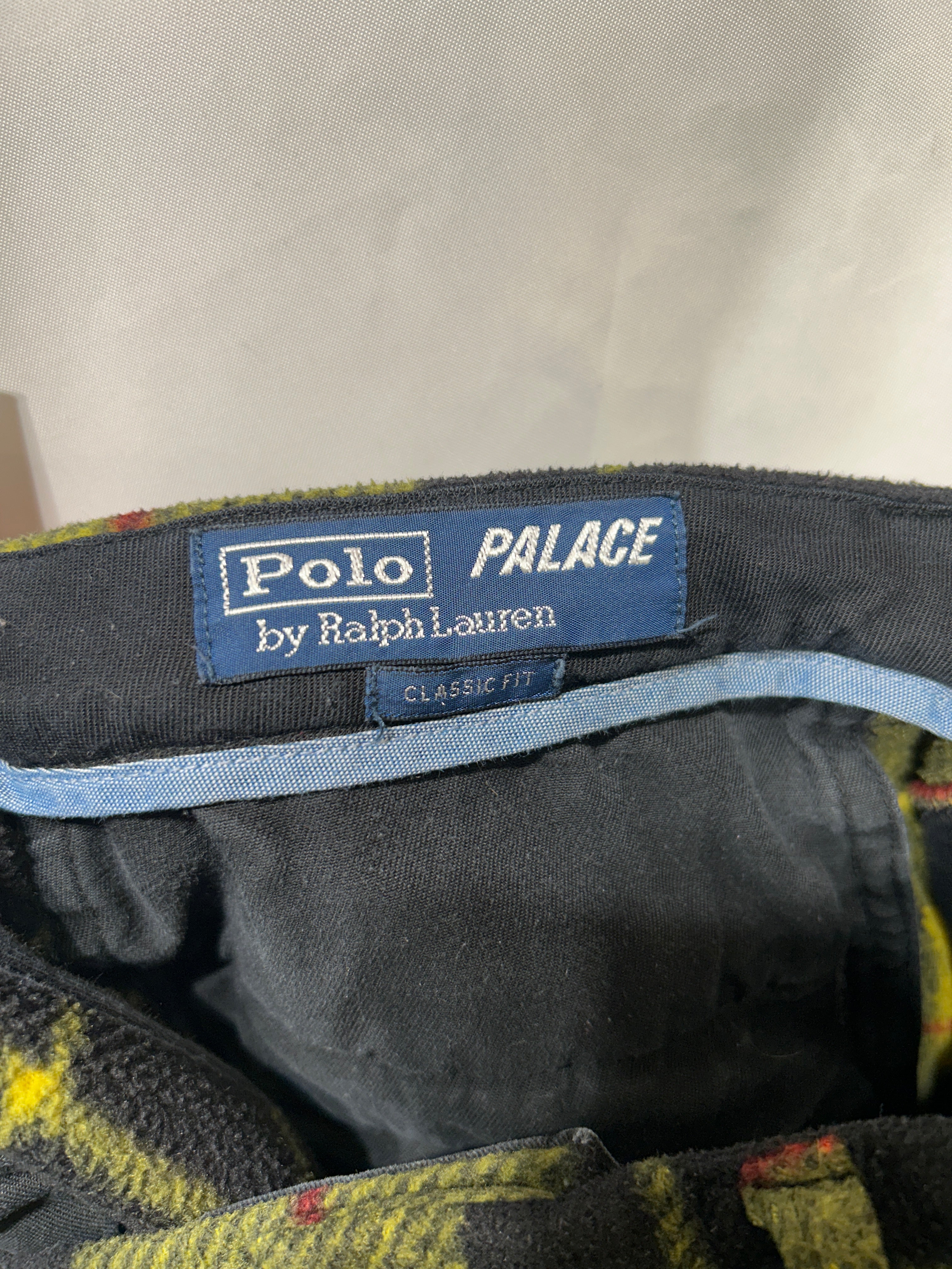 PALACE/POLO RALPH LAUREN/Pants/34/Cotton/YEL/Plaid/ view 3