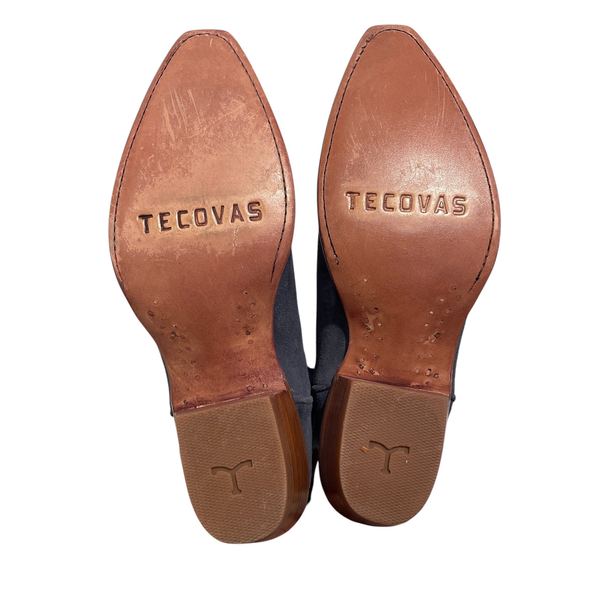 TECOVAS/Western Boots/US 7.5/Suede/BLU/THE ANNIE view 4