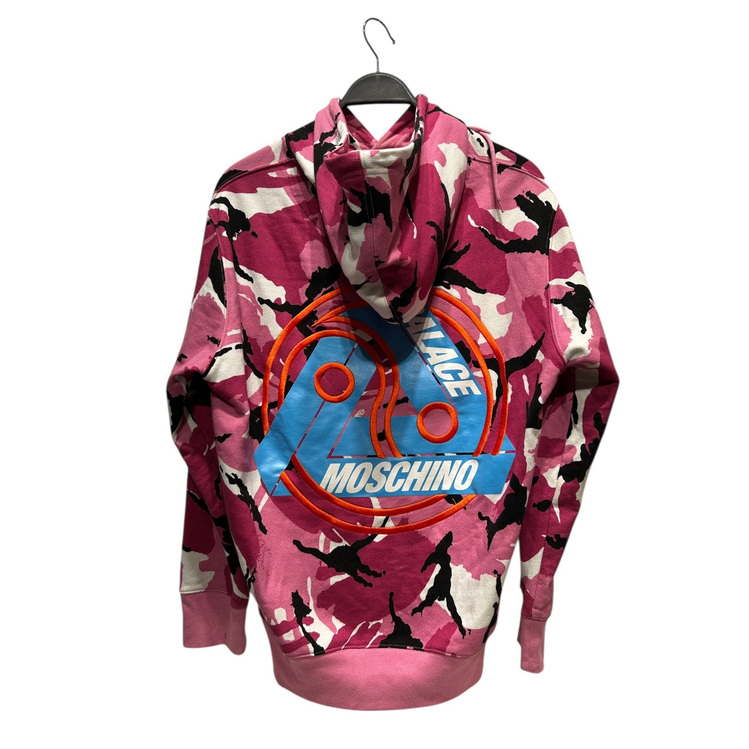 PALACE/MOSCHINO/Hoodie/L/Camouflage/Cotton/PNK/ view 2