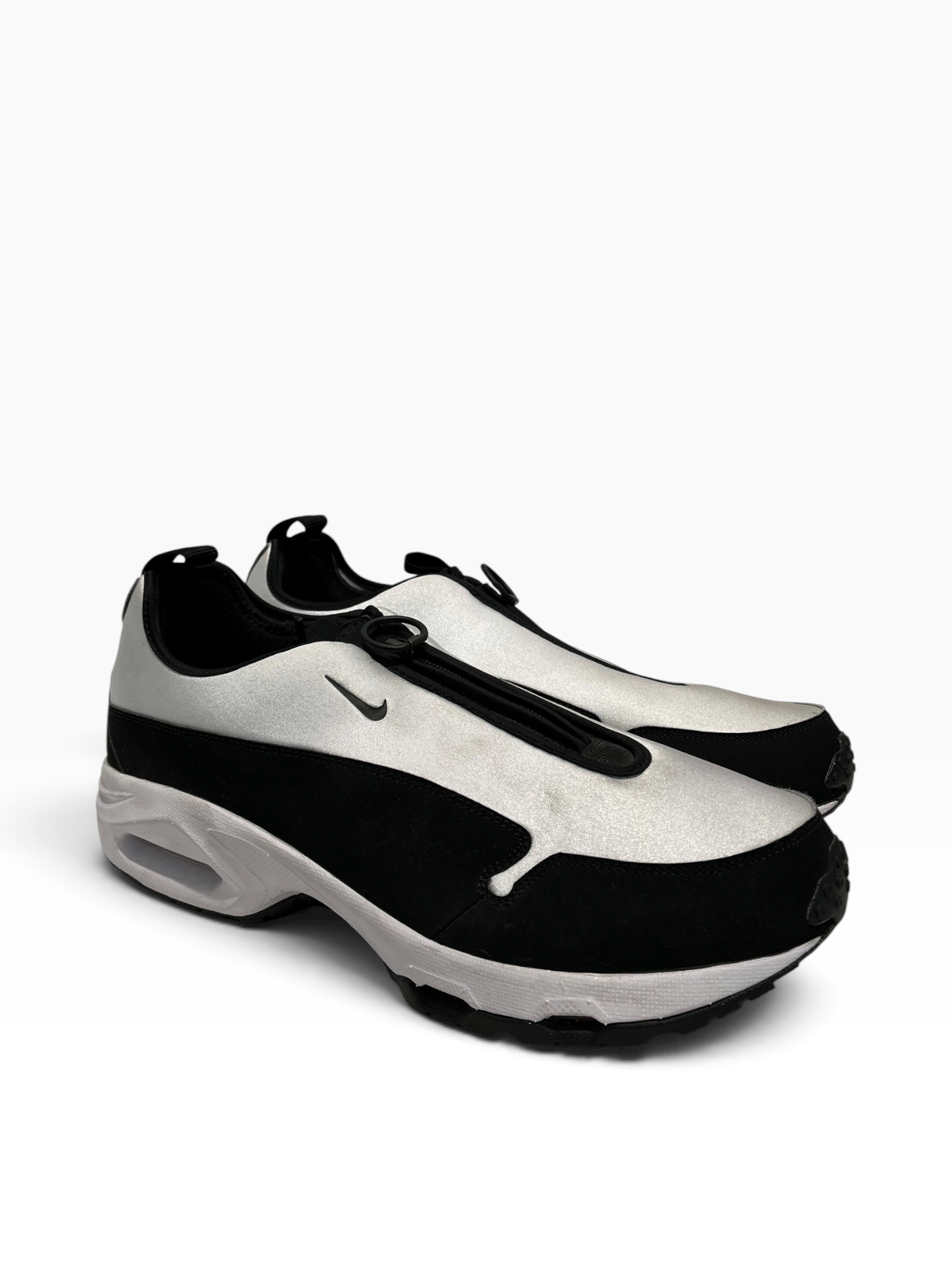 NIKE/COMME DES GARCONS HOMME PLUS X AIR SUNDER MAX/Low-Sneakers/US 14/SLV/DO8095-101 view 1