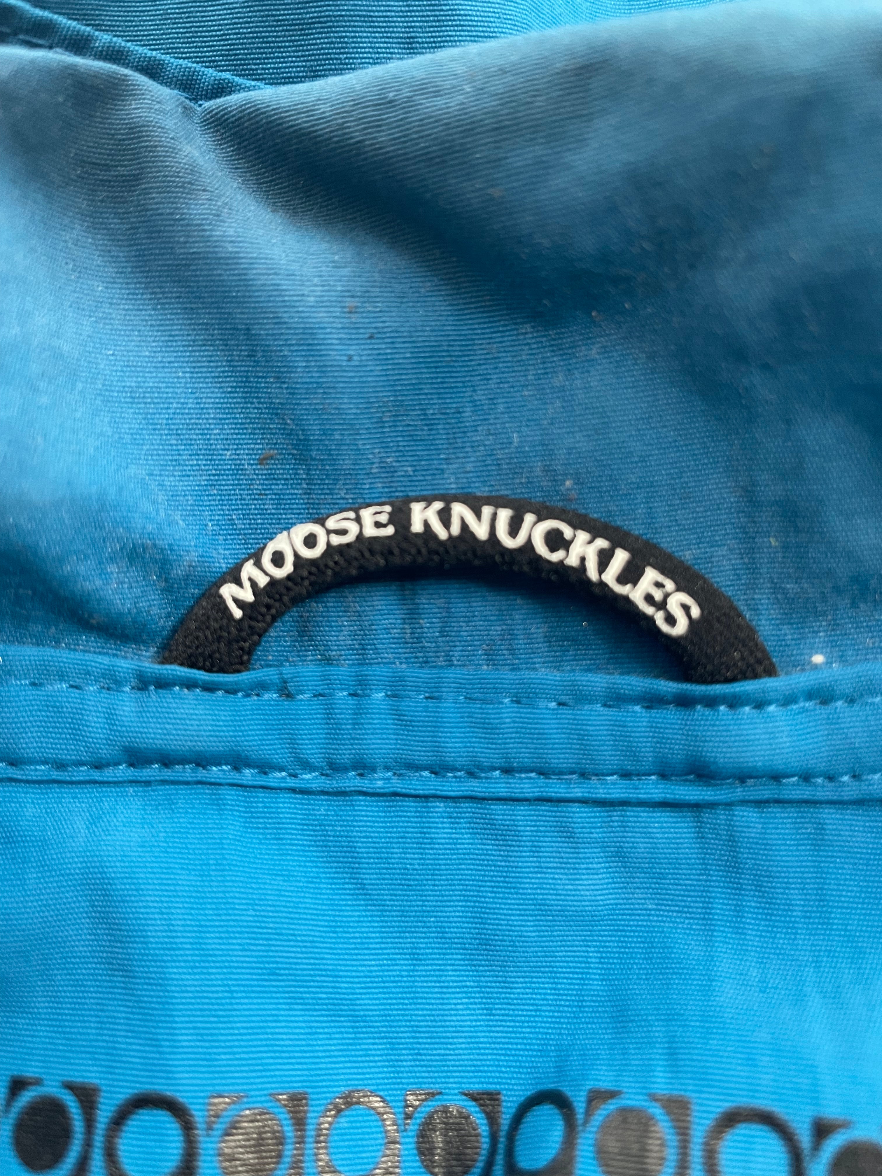 MOOSE KNUCKLES/Windbreaker/L/BLU/ view 3