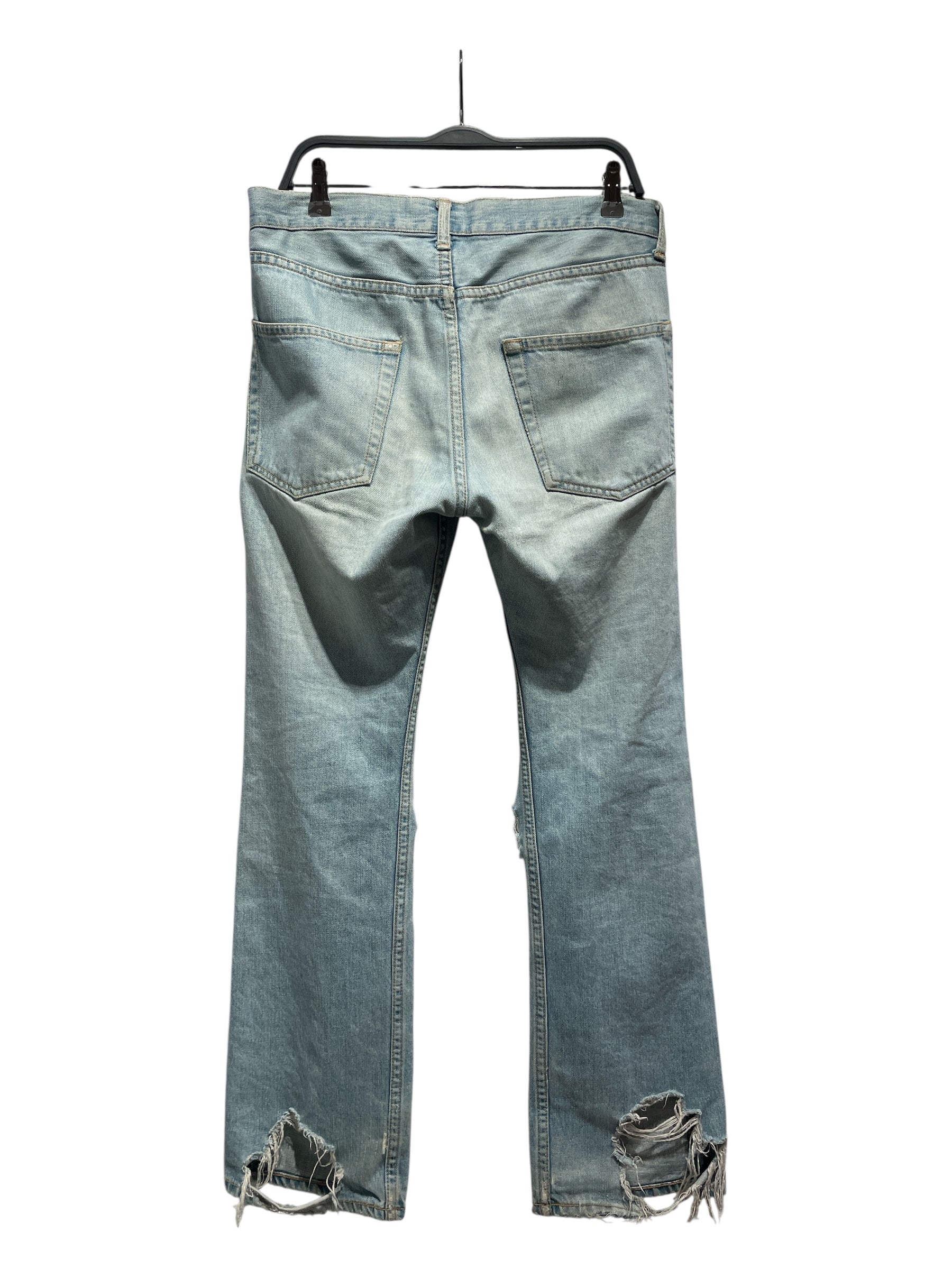 JUNYA WATANABE COMME des GARCONS MAN/Pants/M/Cotton/BLU/Distressed Denim/UN-P019 view 2