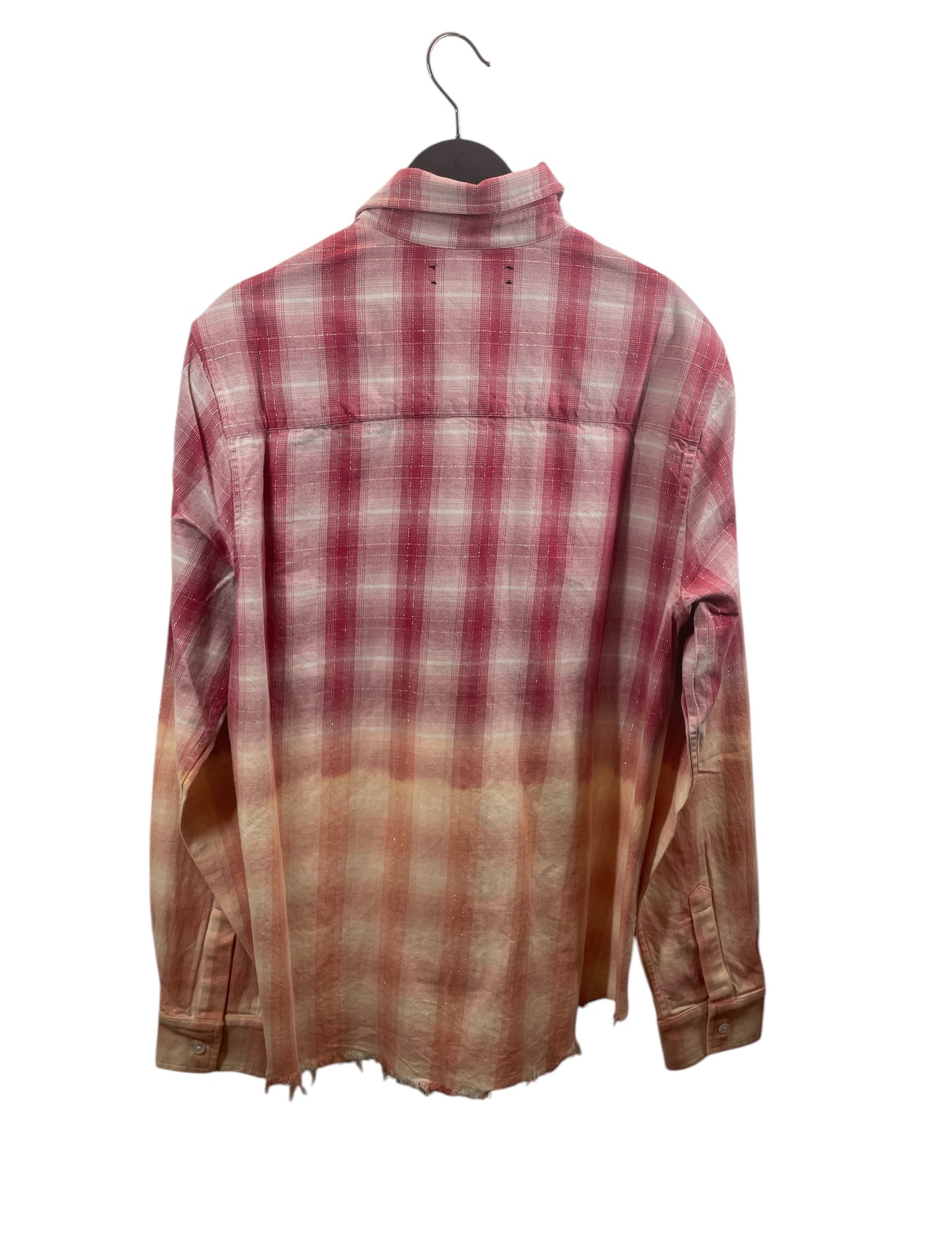 AMIRI/LS Shirt/S/Cotton/PNK/Plaid/RN 150712 – 2nd STREET USA 