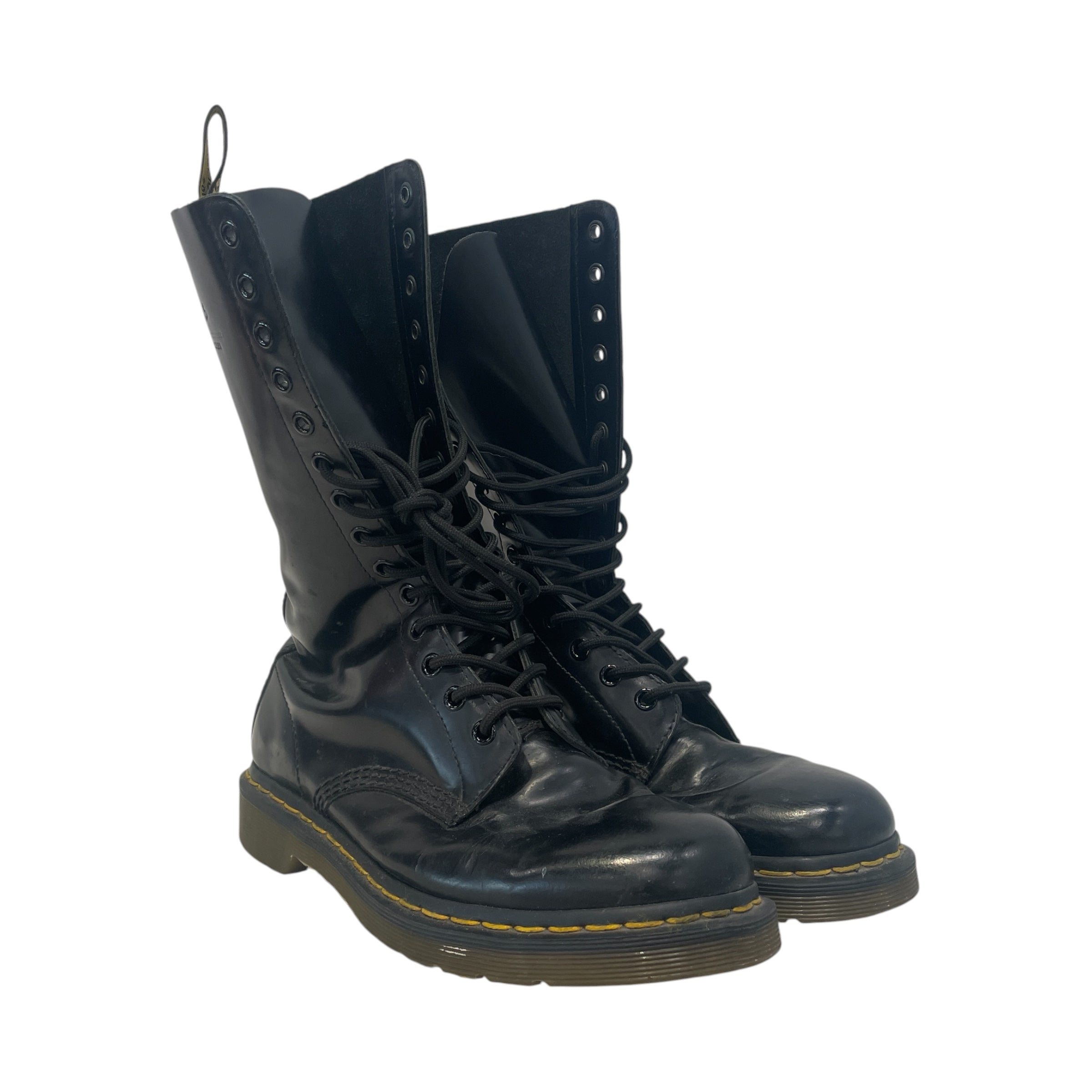 Dr.Martens/Boots/US 9/Leather/BLK/1914 14-eyelet view 1