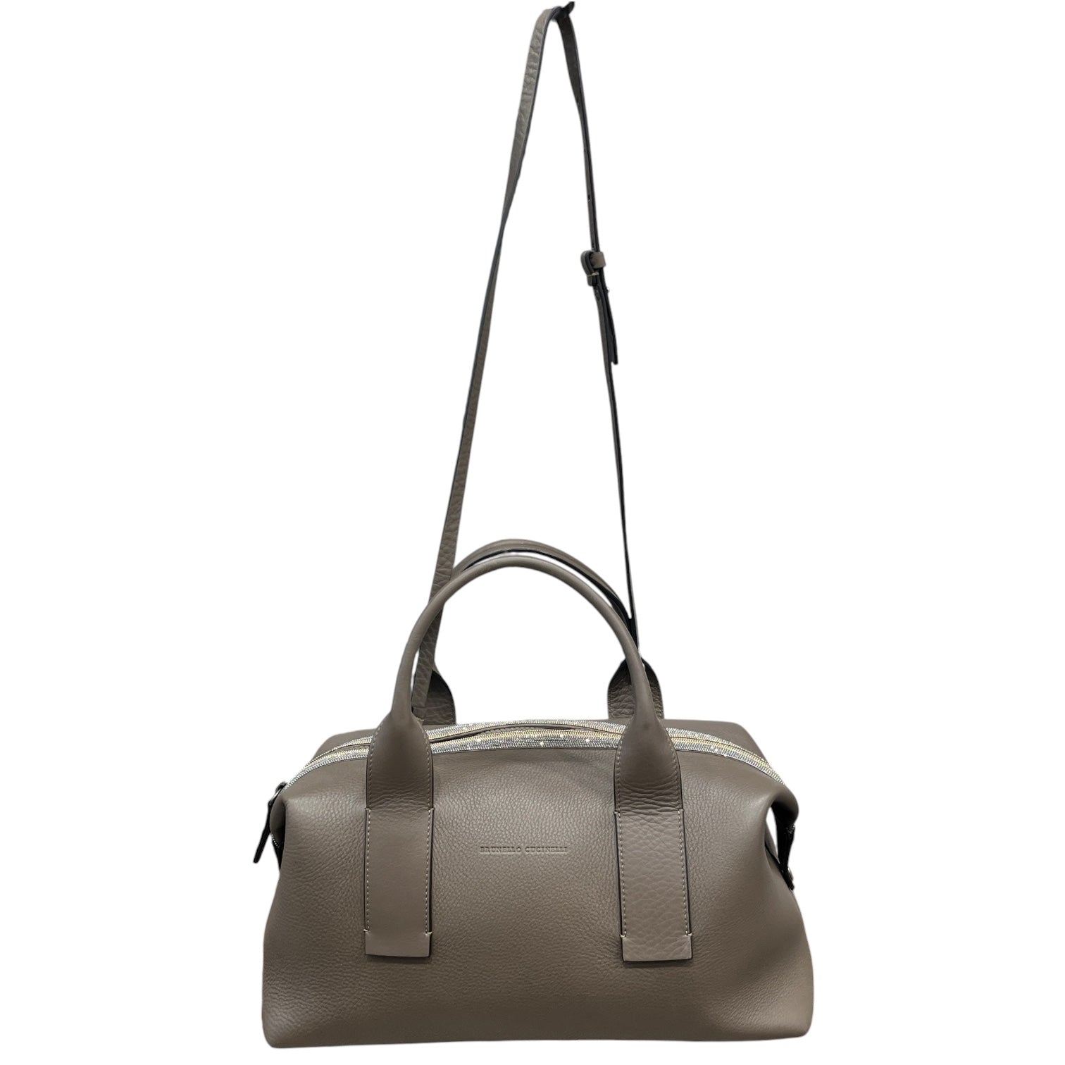 BRUNELLO CUCINELLI/Boston Bag/Cowhide/BRW/TRAVEL CALFSKIN view 1