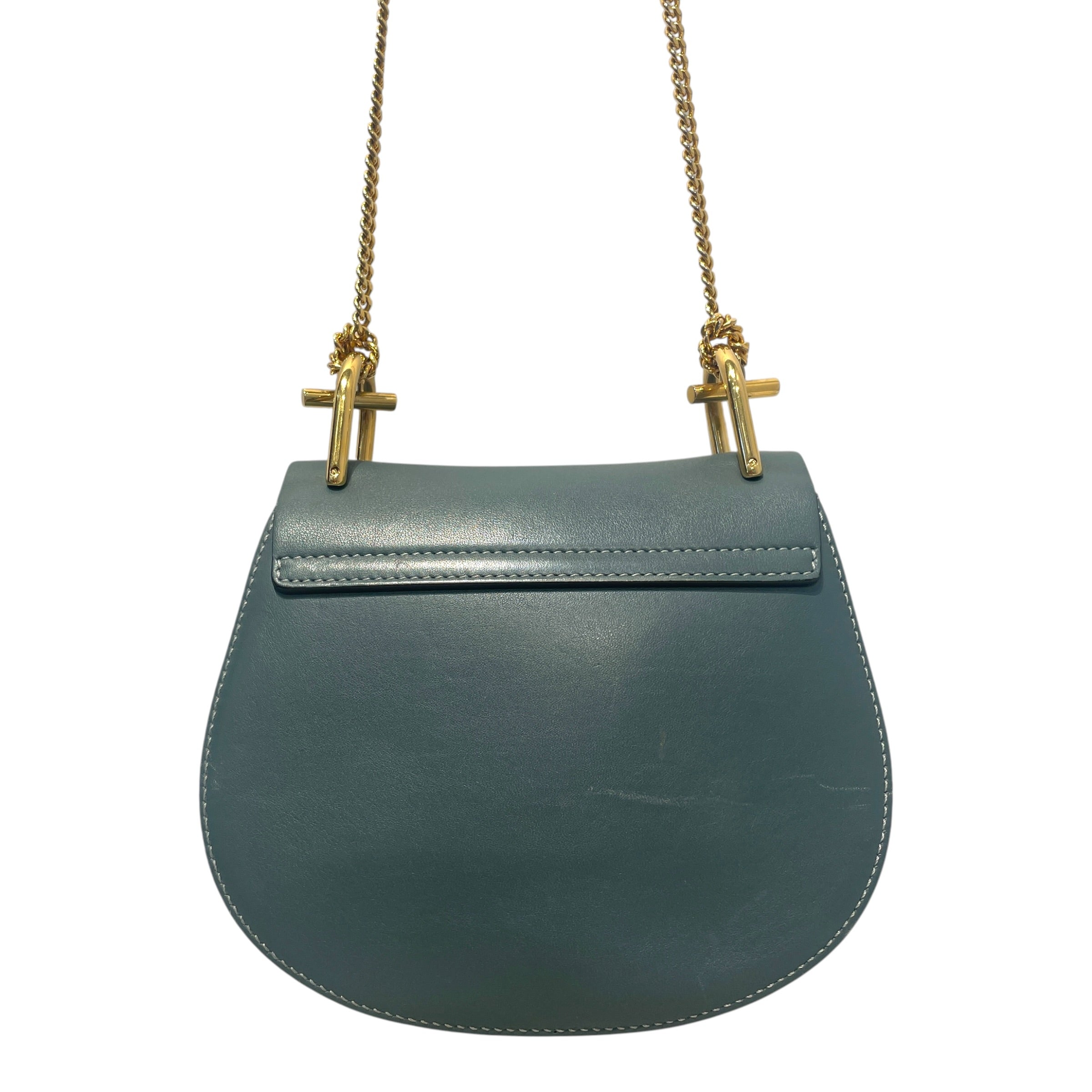 Chloe/Cross Body Bag/Suede/BLU/Drew Crossbody Bag view 5