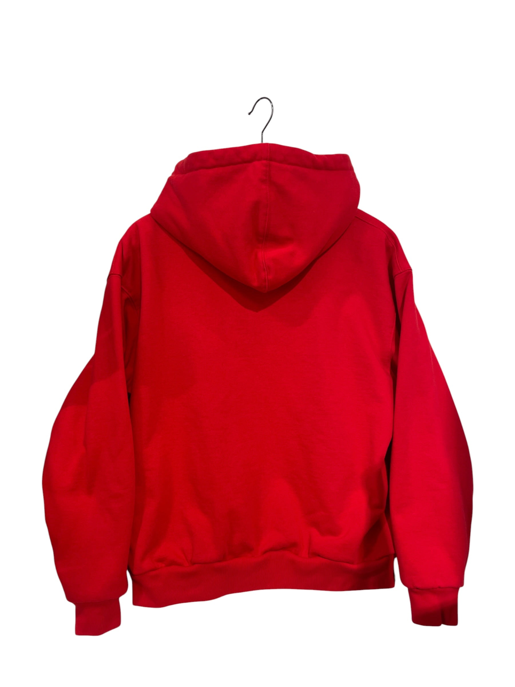 Supreme/Zip Up Hoodie/M/Cotton/RED/RED ZIP UP THERMAL LINED view 2