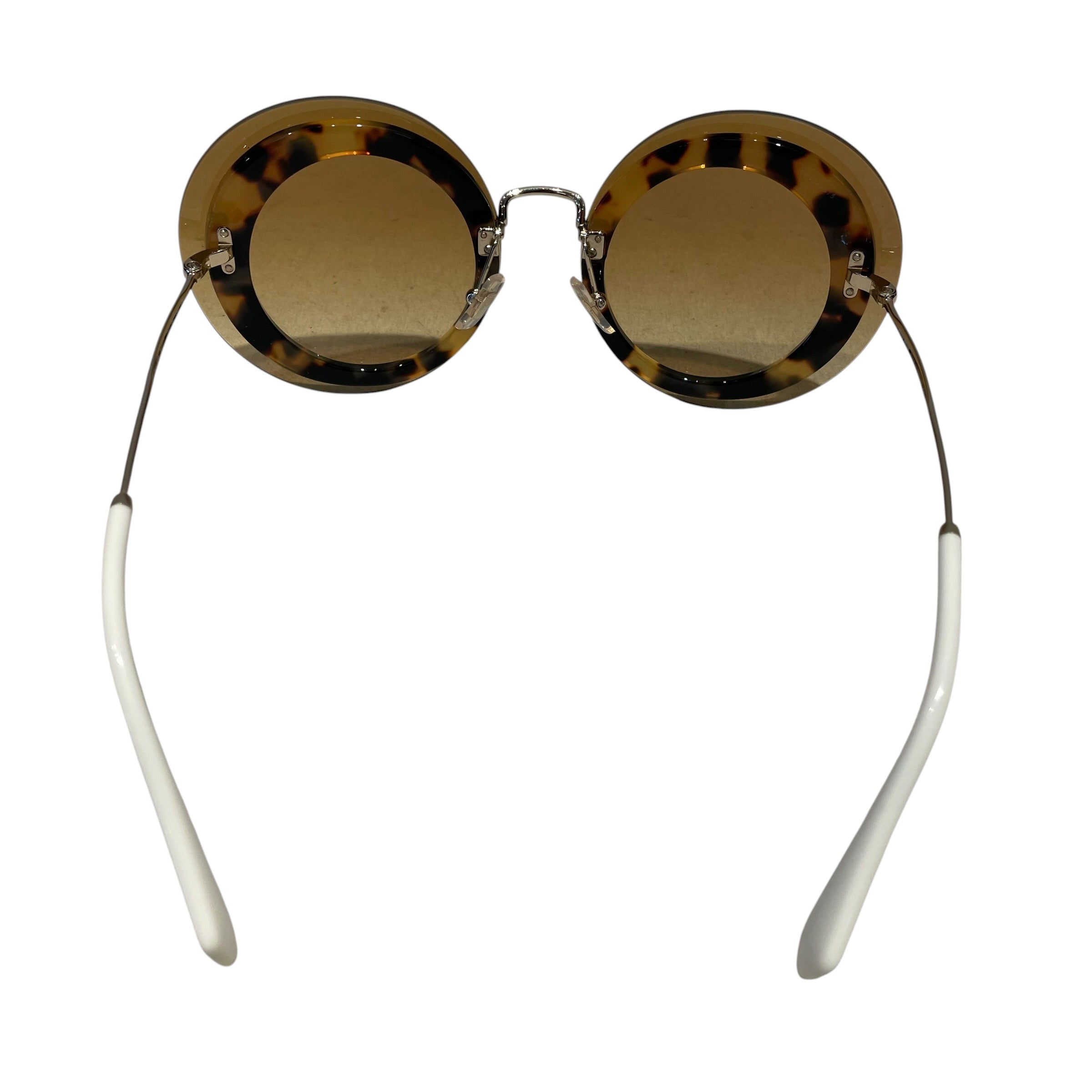 MIU MIU/Sunglasses/Animal Pattern/Metal/BRW/MU59US view 3