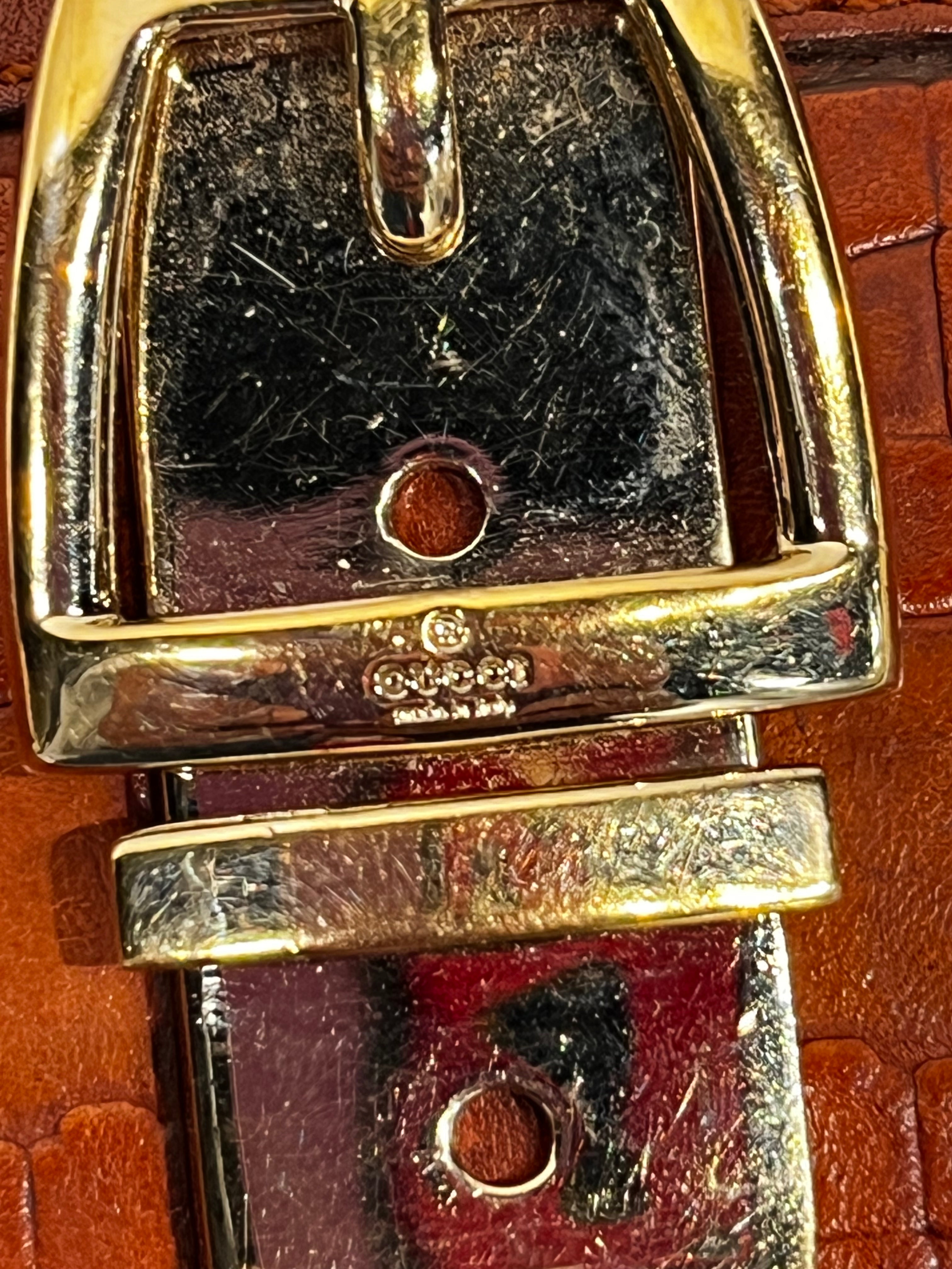GUCCI/Bifold Wallet/All Over Print/Leather/CML/Buckle view 6