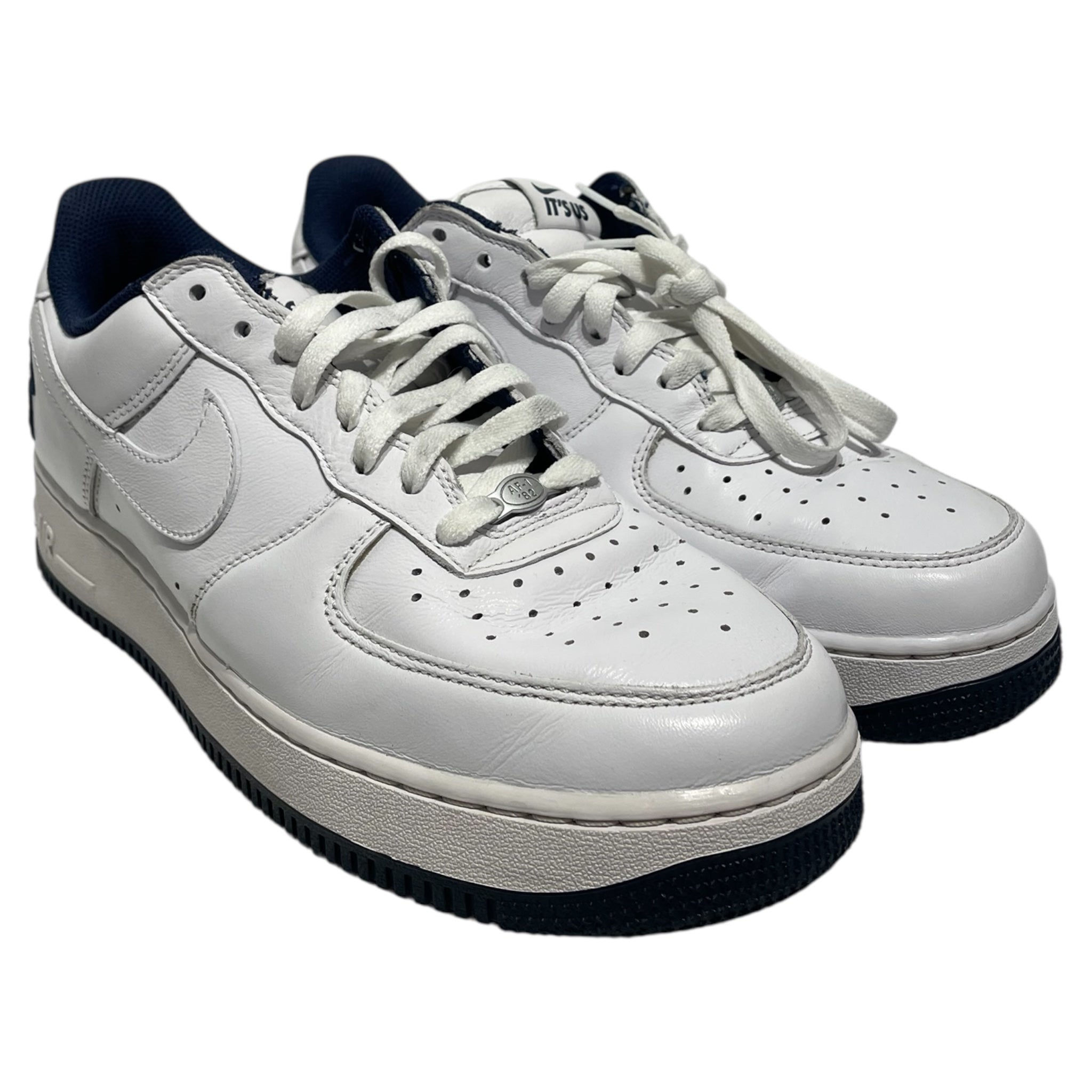 NIKE/Low-Sneakers/US 10/Leather/WHT/AF1 Concrete Boys view 1