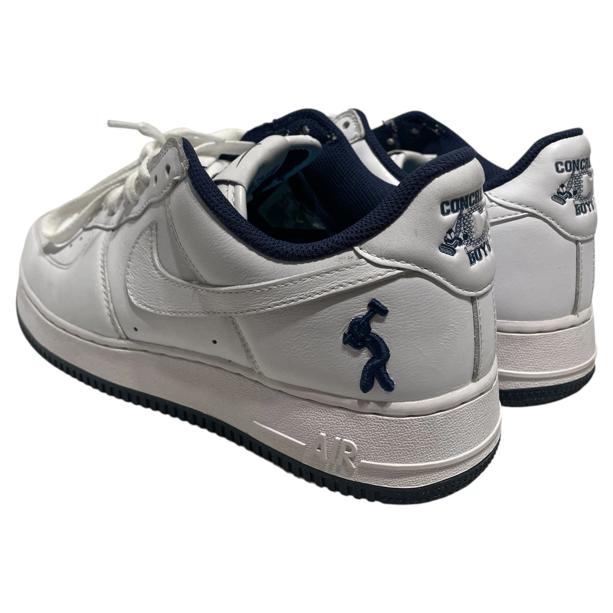 NIKE/Low-Sneakers/US 10/Leather/WHT/AF1 Concrete Boys view 2