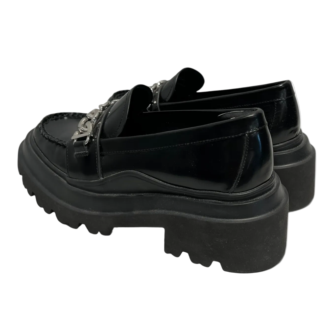 G.H.Bass&Co./Loafers/US 8.5/Leather/BLK/ view 2