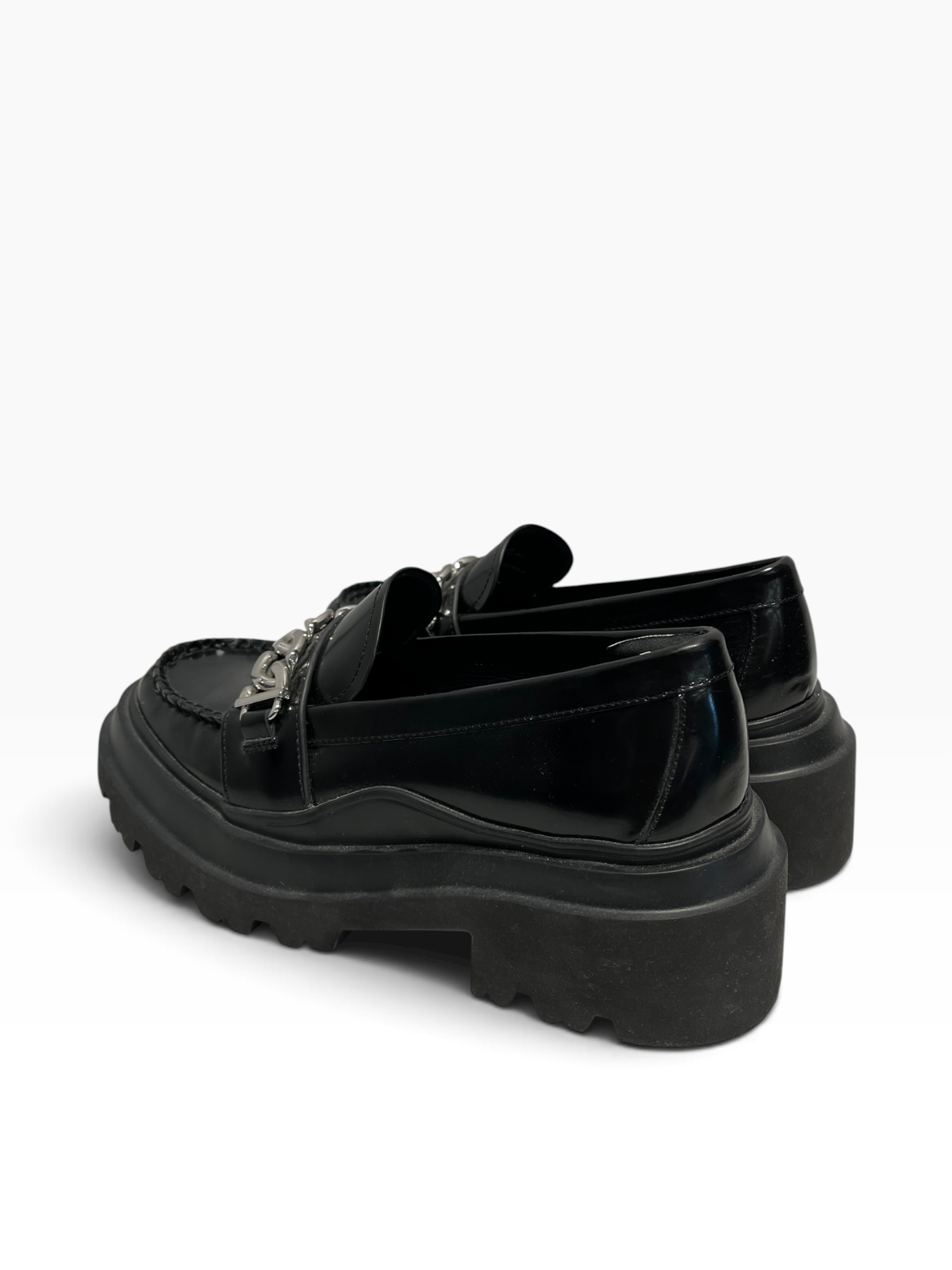 G.H.Bass&Co./Loafers/US 8.5/Leather/BLK/ view 3