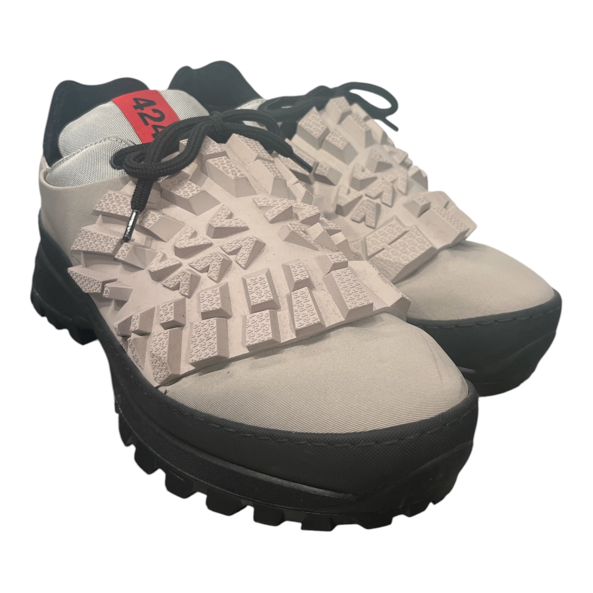 424(FourTwoFour)/Loafers/EU 43/Leather/GRY/SCULPTURAL RUBBERIZED APPLIQUE view 1
