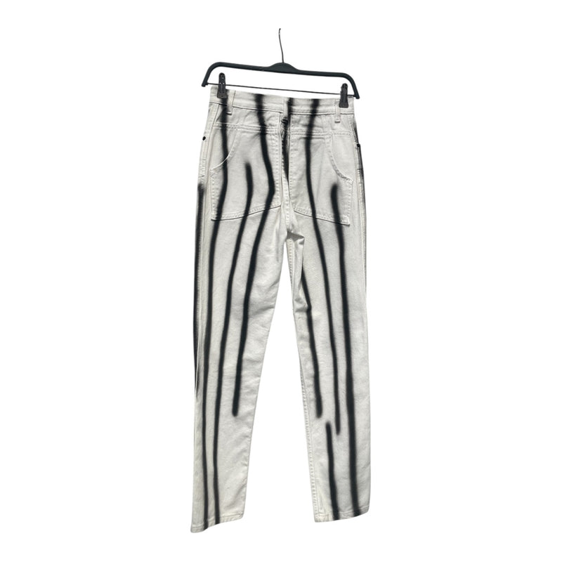 ECKHAUS LATTA/Bottoms/26/Stripe/Denim/WHT/white w/blk stripe