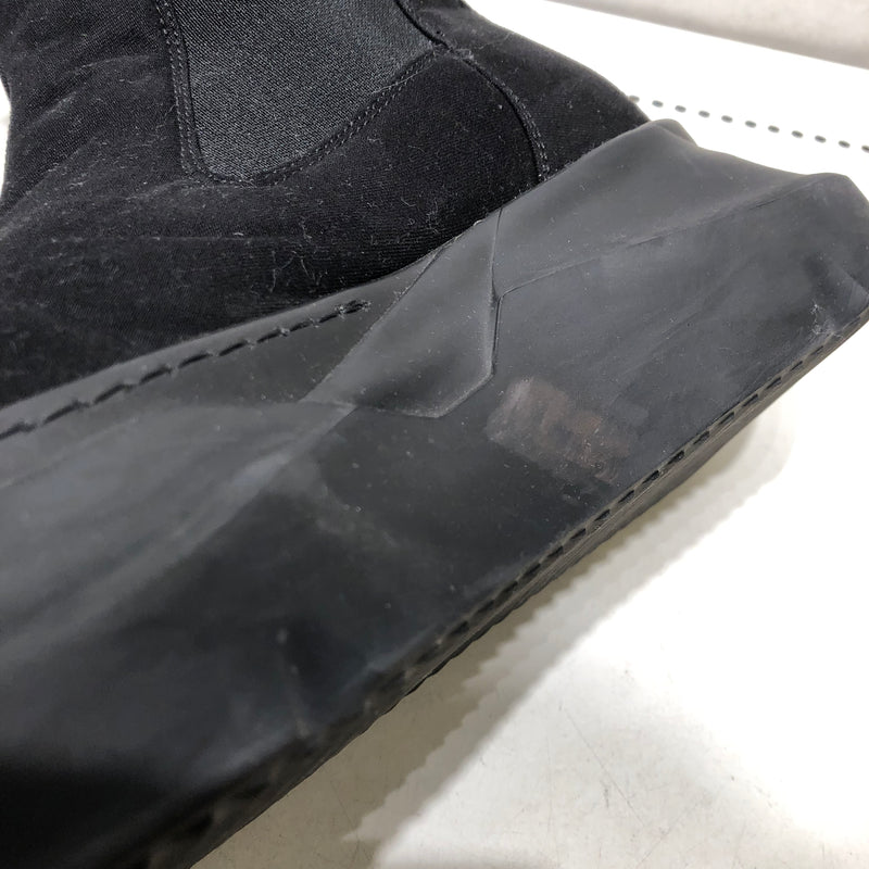 Rick Owens/Hi-Sneakers/US 8.5/BLK/BLACK ABSTRACT BOOT