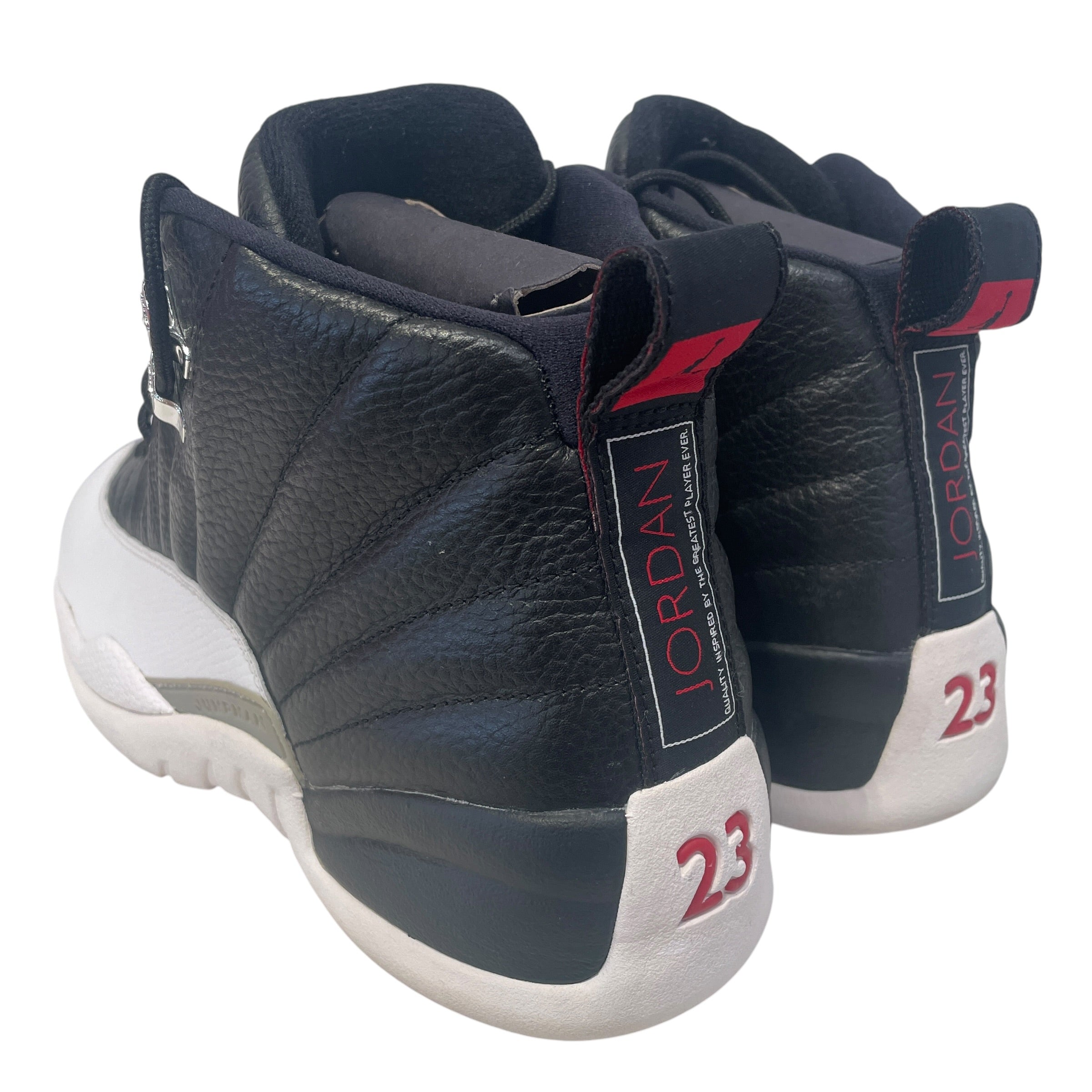 NIKE/Low-Sneakers/US 12/WHT/Jordan 12 REtro Playoff view 2