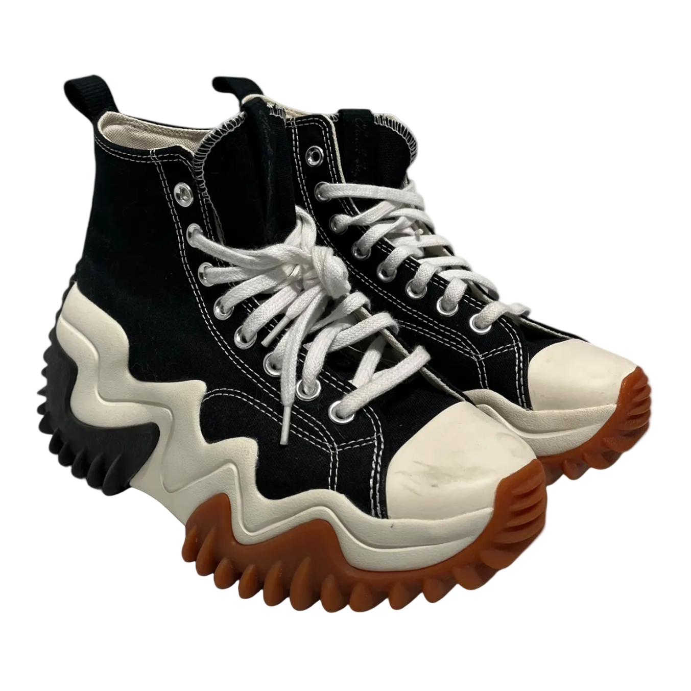 CONVERSE/Hi-Sneakers/US 7/Cotton/BLK/RUN STAR MOTION view 1