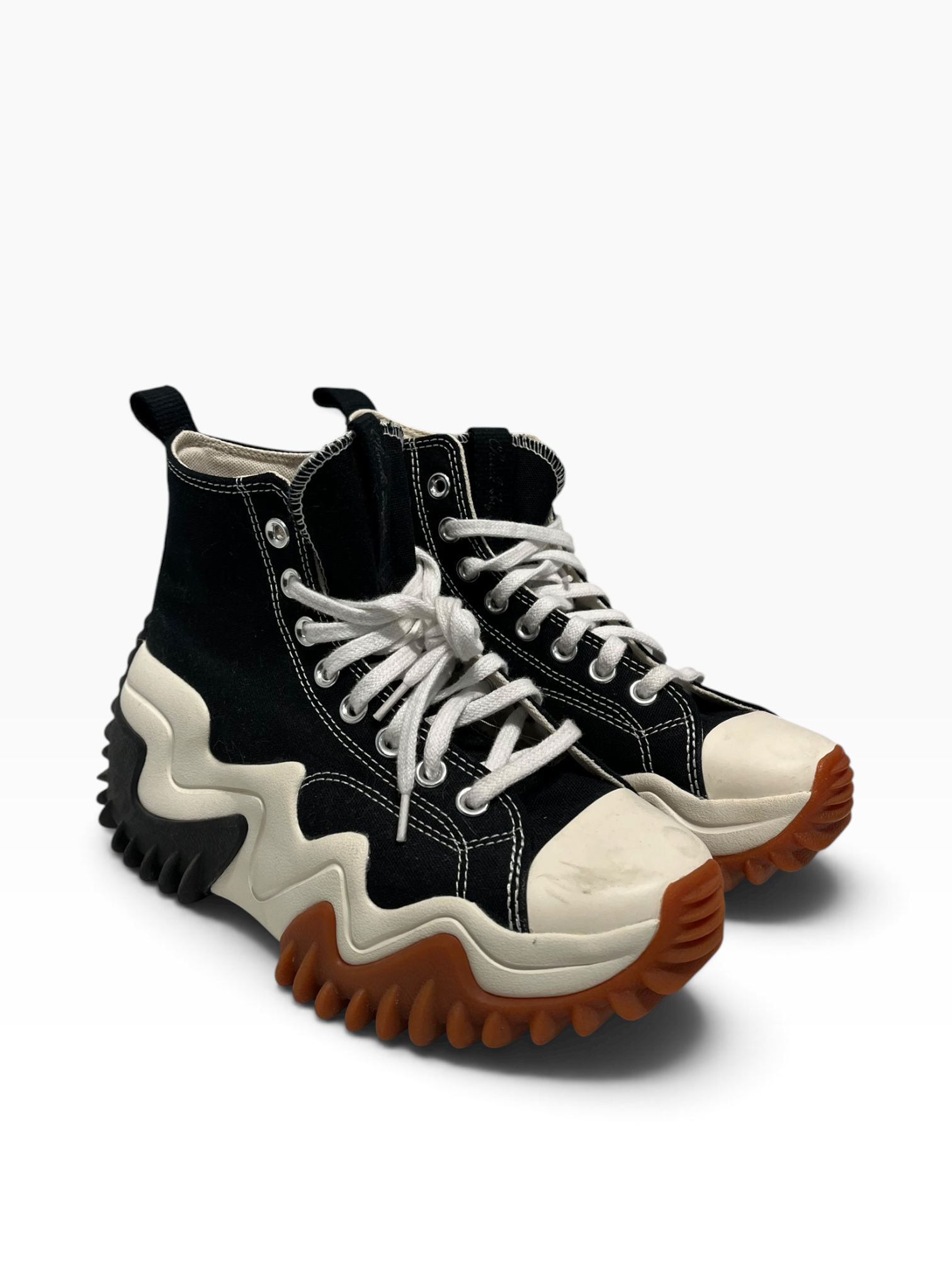CONVERSE/Hi-Sneakers/US 7/Cotton/BLK/RUN STAR MOTION view 1