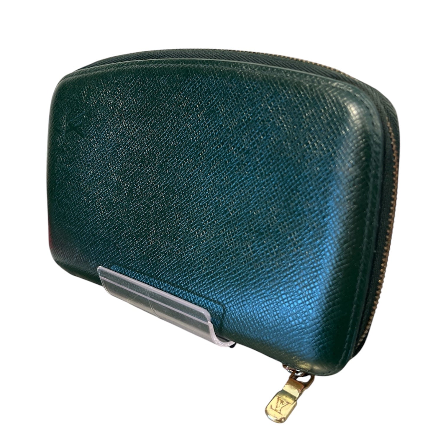 LOUIS VUITTON/Long Wallet/Leather/GRN/LV TAIGA LEATHER ATOLL ZIP view 1